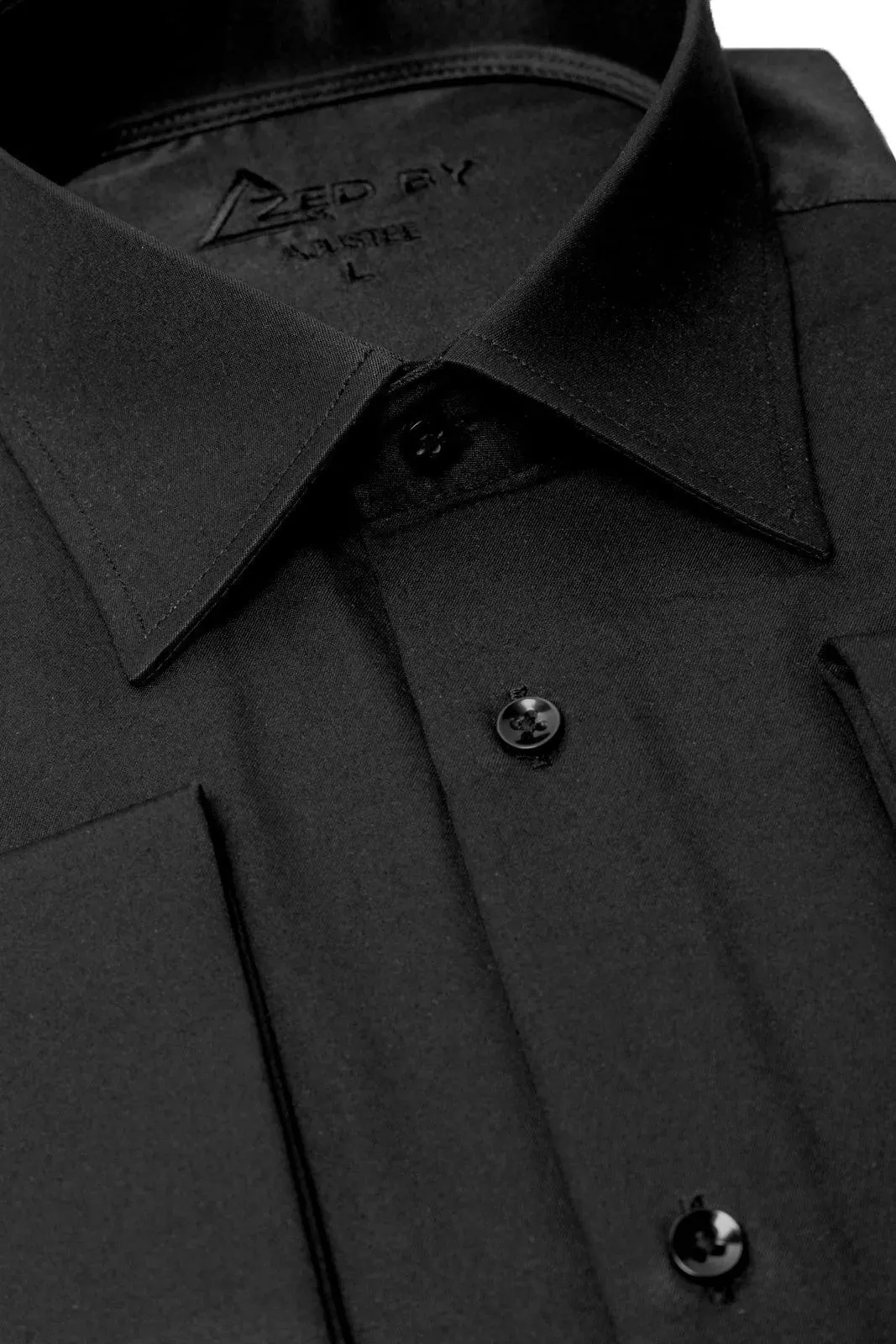 Chemise Col Français Noire sold by Zedby product image thumbnail 2