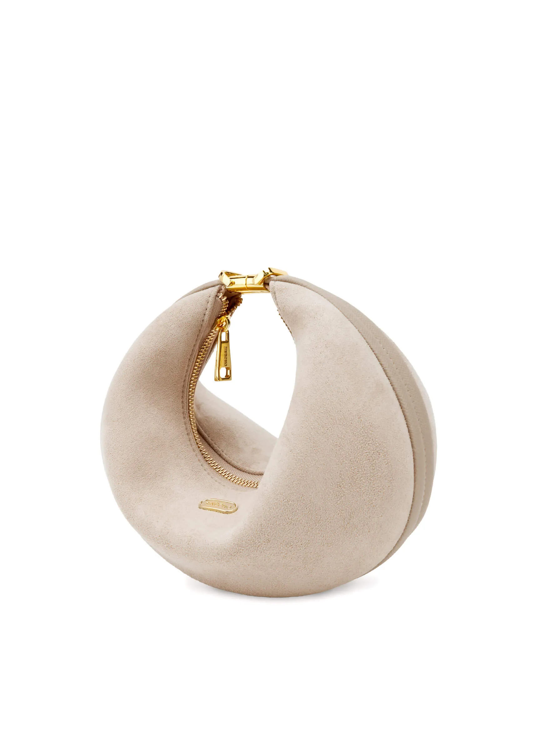 Zoey Shoulder Crossbody Bag - Ivory Fake Suede sold by Sinbono product image thumbnail 4