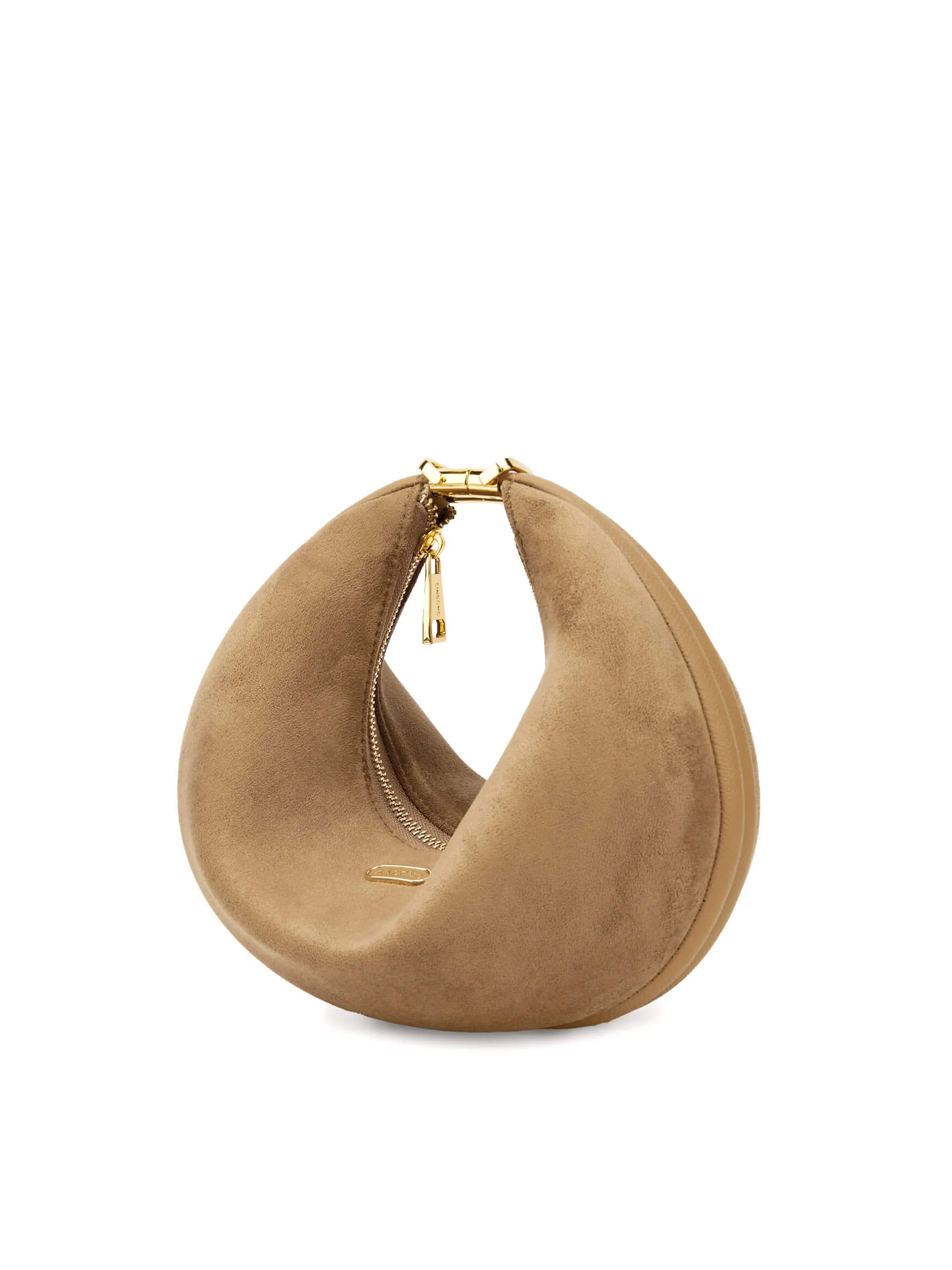 Zoey Shoulder Crossbody Bag - Brown Fake Suede sold by Sinbono product image thumbnail 4