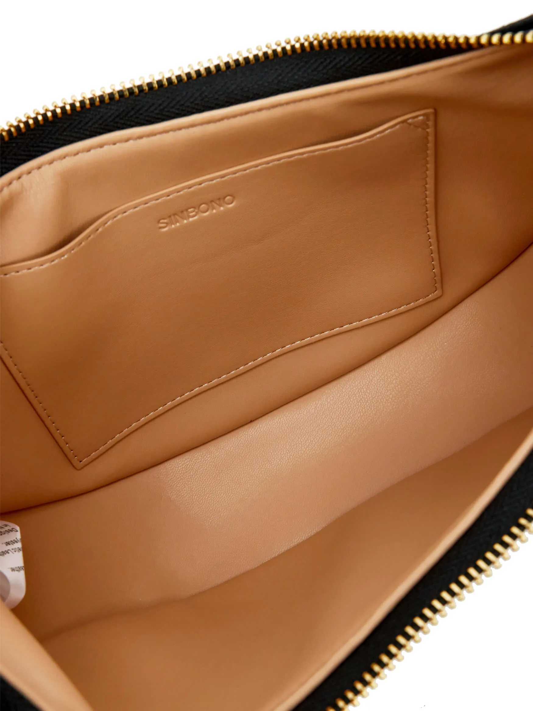 Zoey Shoulder Crossbody Bag - Black Fake Suede sold by Sinbono product image thumbnail 5