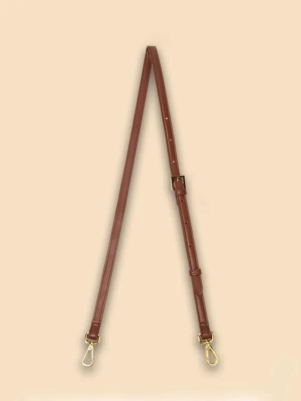 Long Shoulder Strap -  Brown Gold made by Sinbono