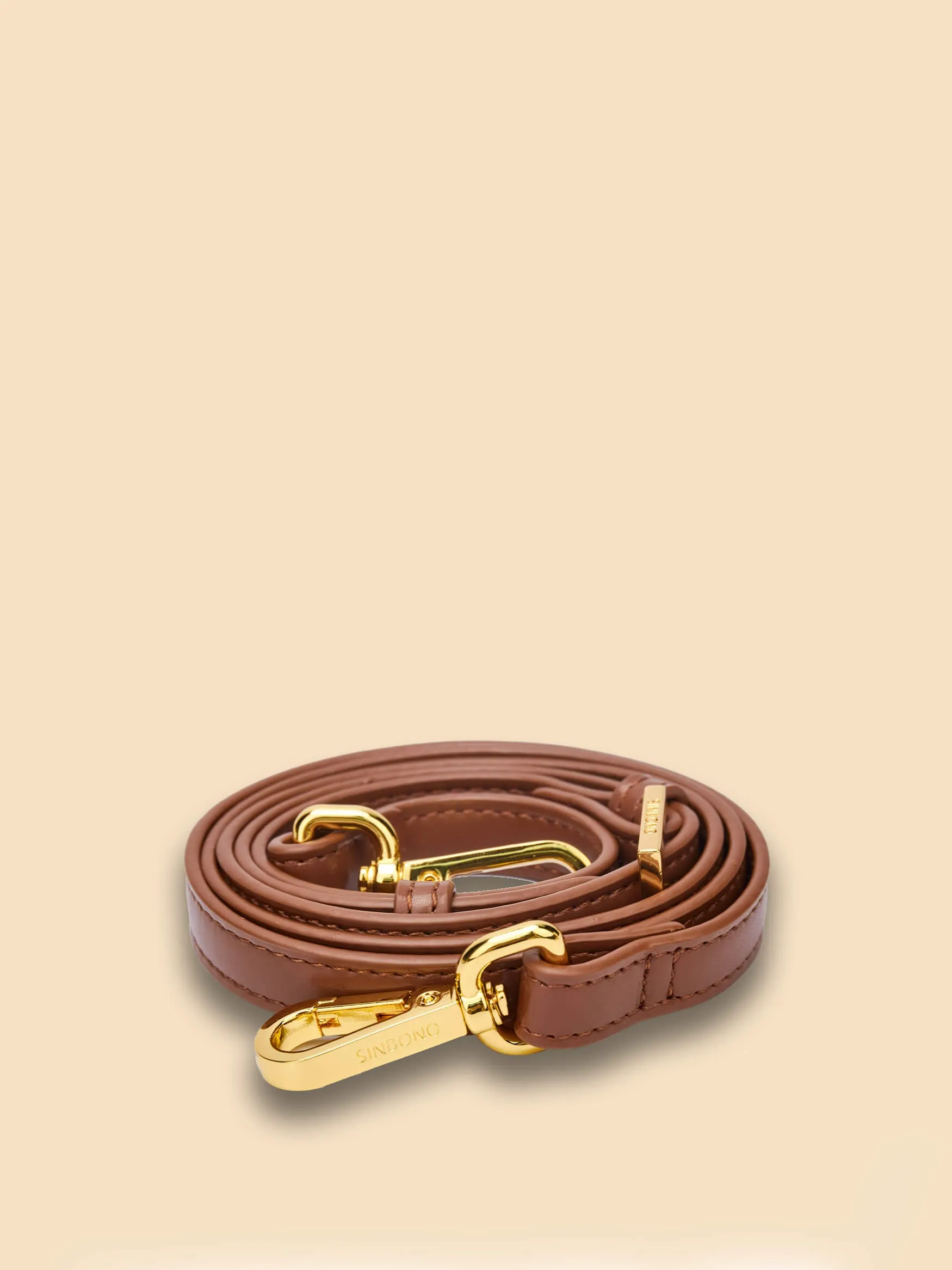 Long Shoulder Strap - Brown Gold sold by Sinbono product image thumbnail 2