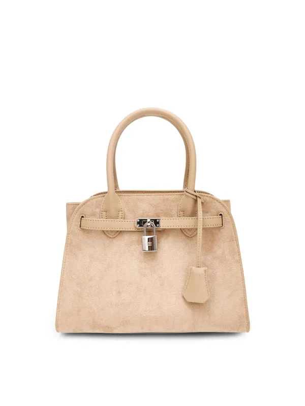 Ramona Top Handle Crossbody Bag - Ivory made by Sinbono