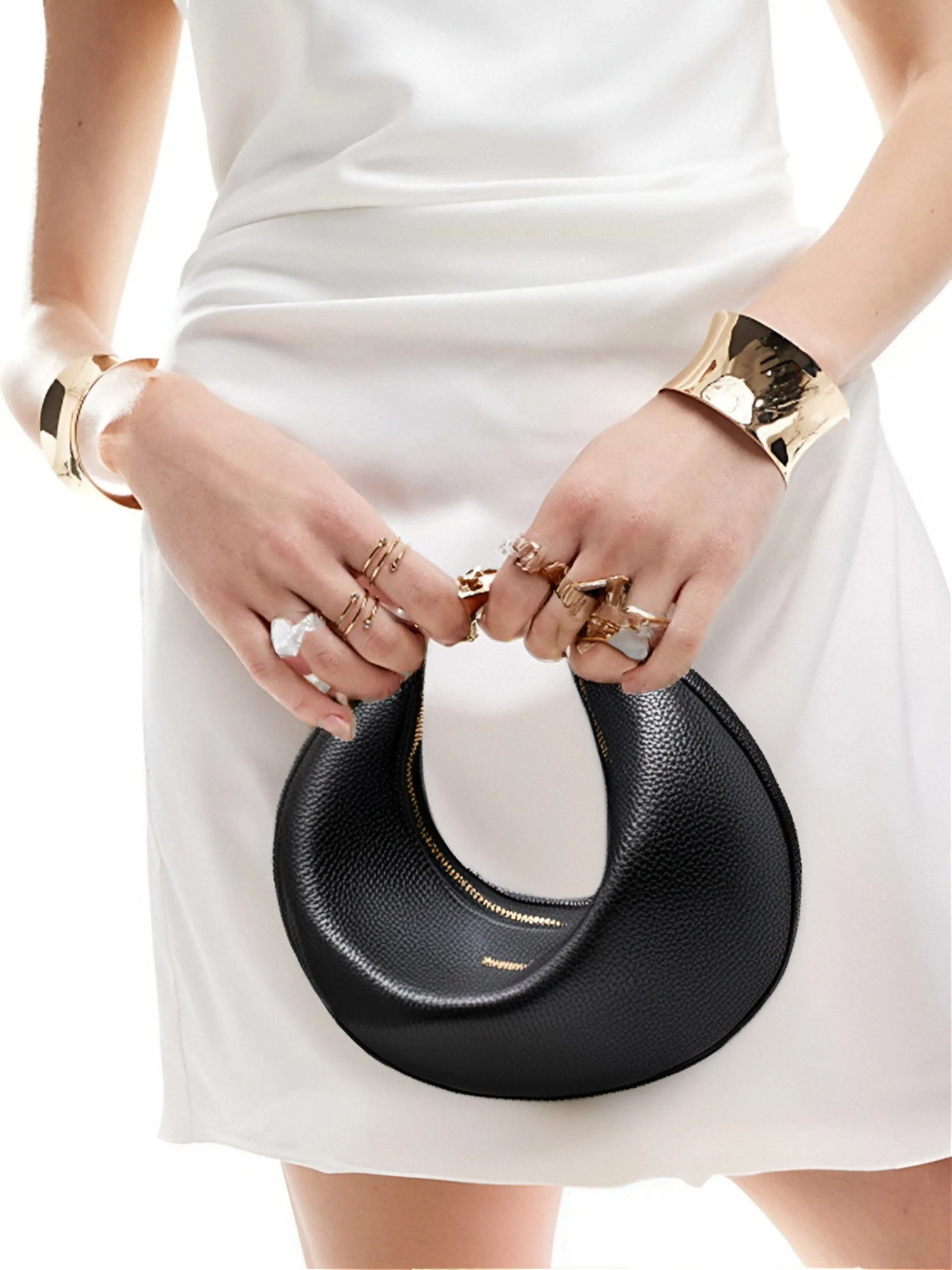 Zoey Shoulder Crossbody Bag - Black sold by Sinbono product image thumbnail 2