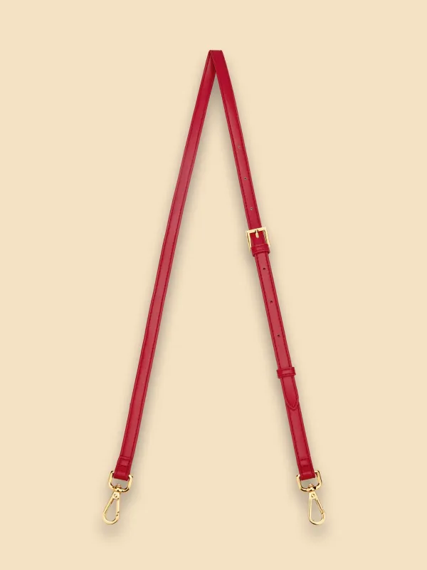Long Shoulder Strap -  Red made by Sinbono