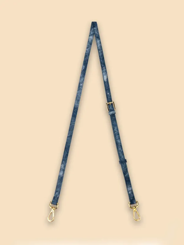 Long Shoulder Strap -  Deep Blue made by Sinbono