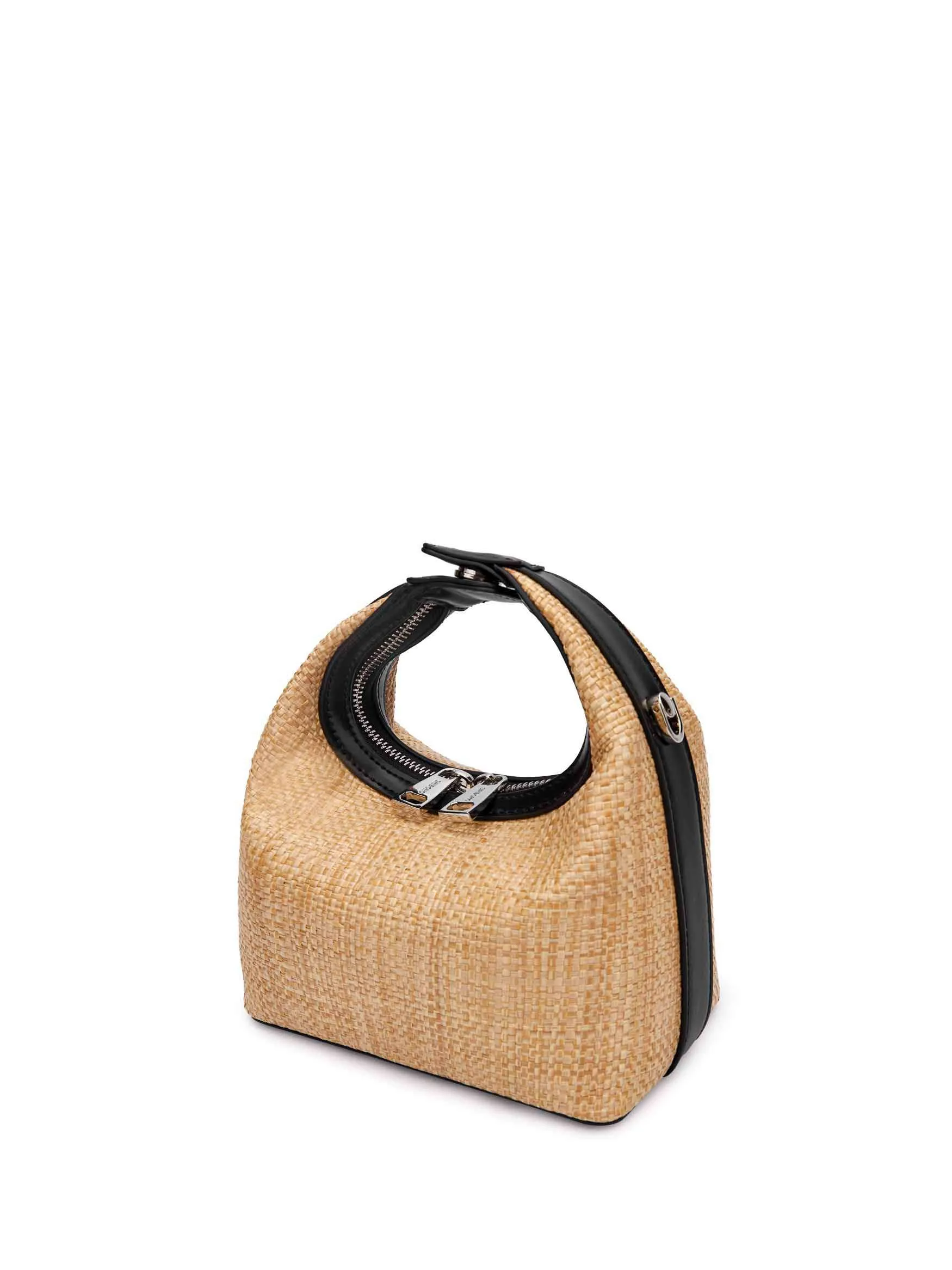 Vienna Top Handle Crossbody Bag - Black&Straw sold by Sinbono product image thumbnail 2