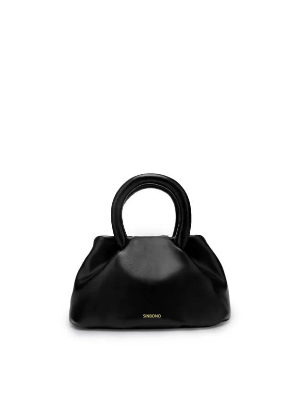 Gal Top Handle Crossbody Bag - Black made by Sinbono