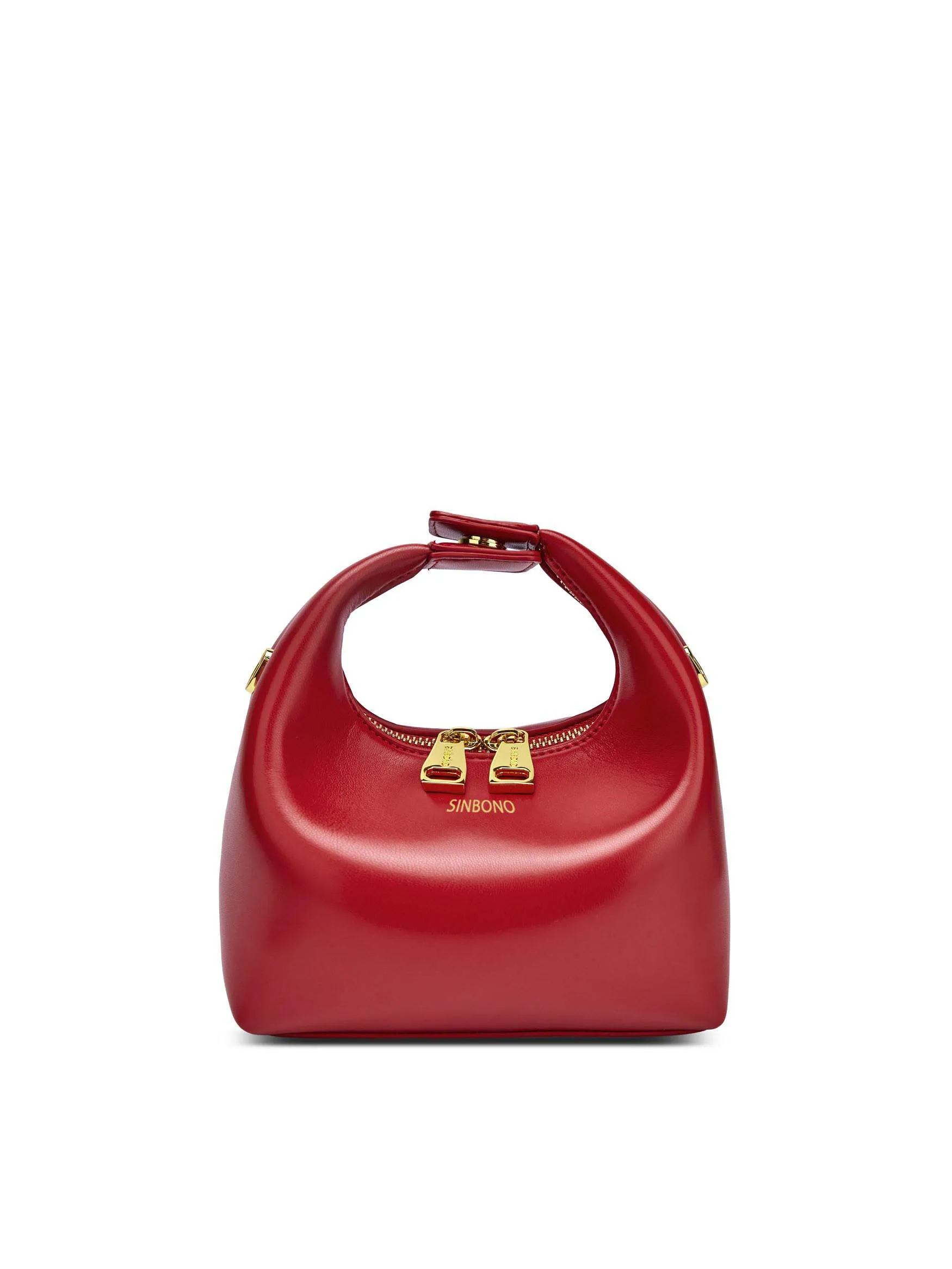 Vienna Top Handle Crossbody Bag - Red sold by Sinbono