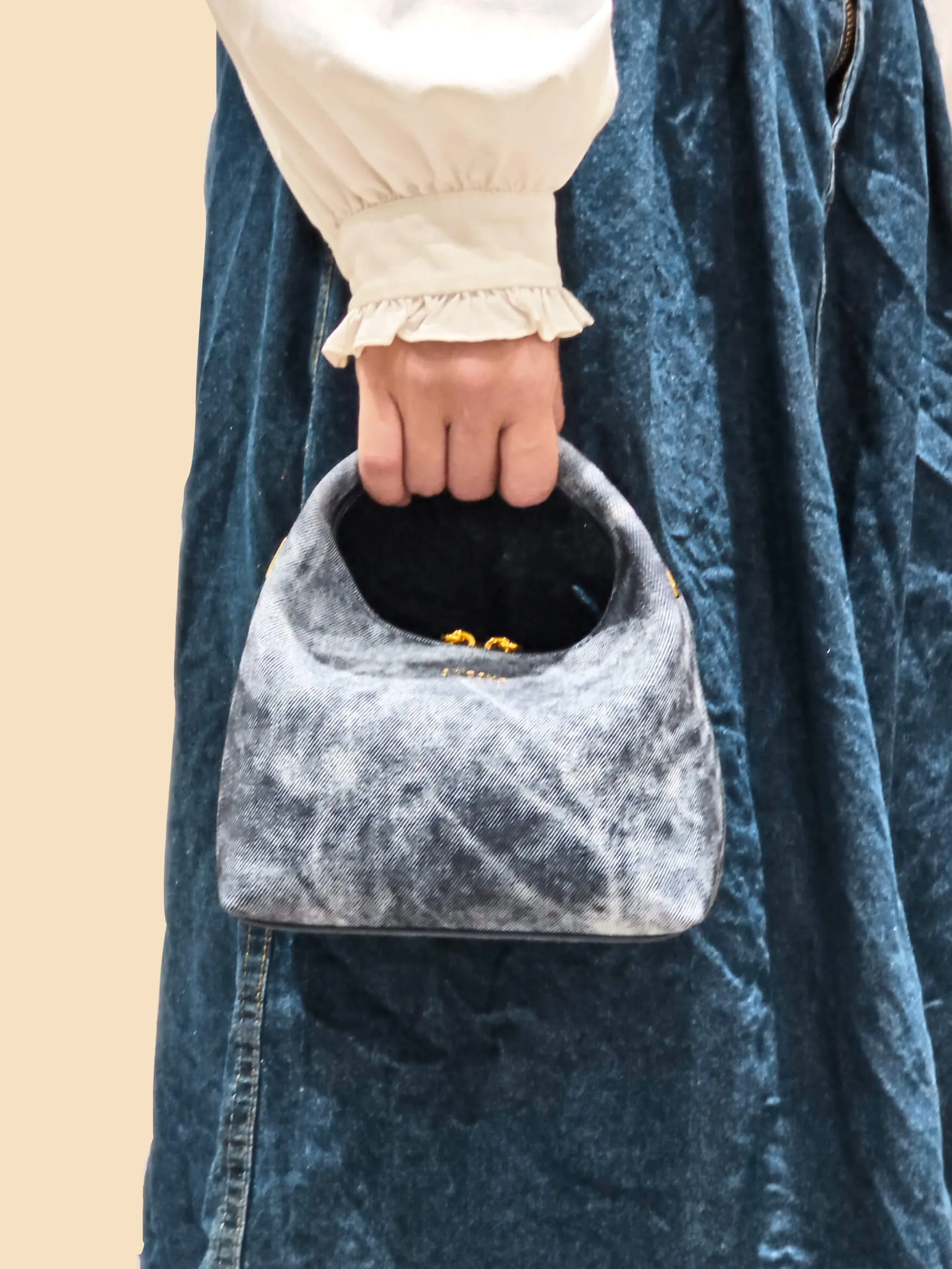 Vienna Top Handle Crossbody Bag - Deep Blue sold by Sinbono product image thumbnail 3