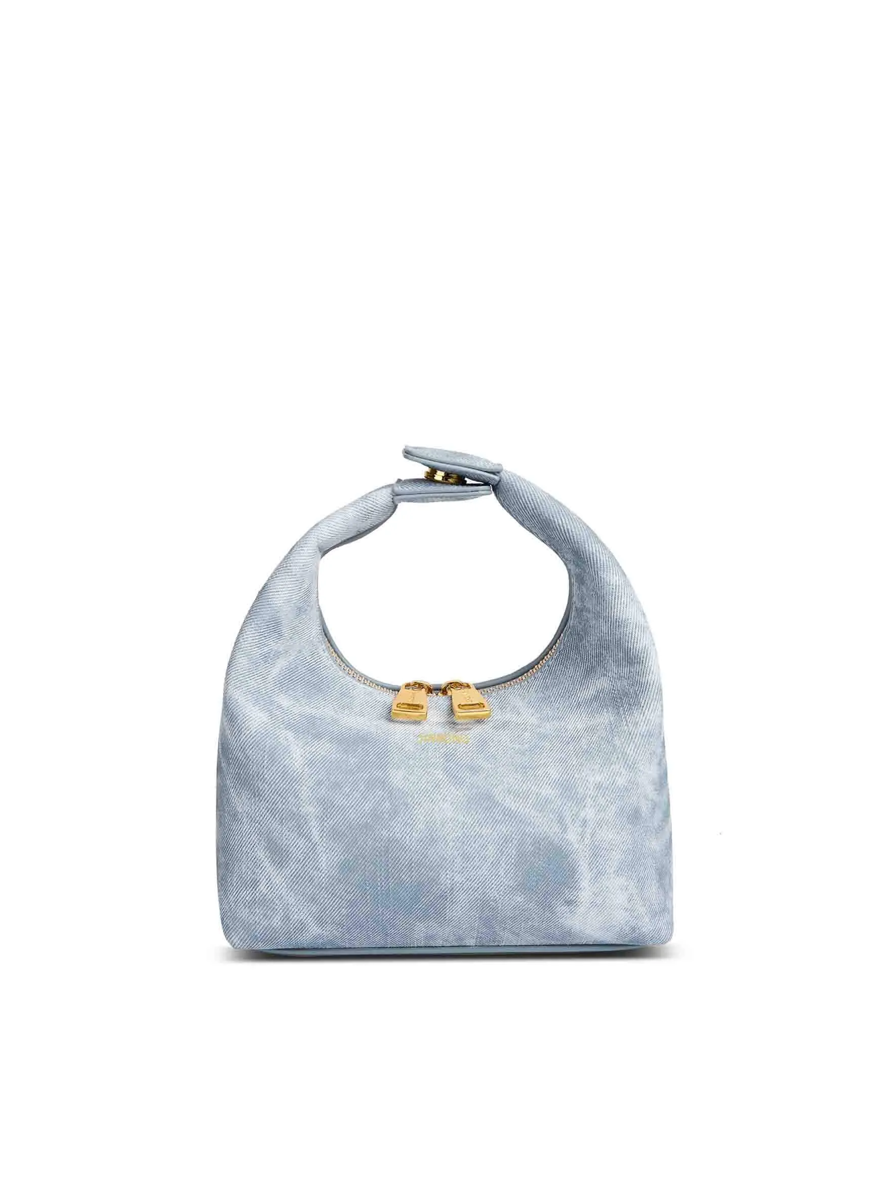 Vienna Top Handle Crossbody Bag - Mist Blue sold by Sinbono