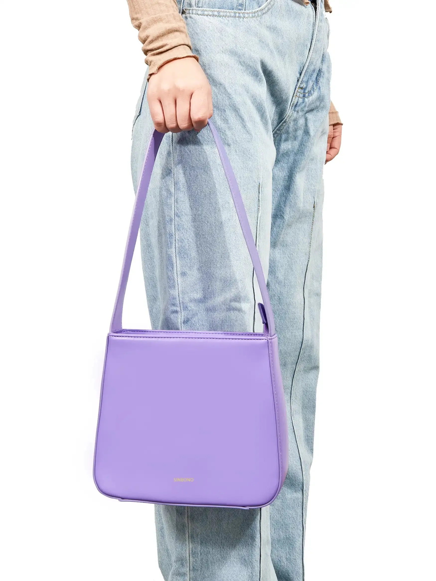 Betty Shoulder Bag- Purple sold by Sinbono product image thumbnail 2