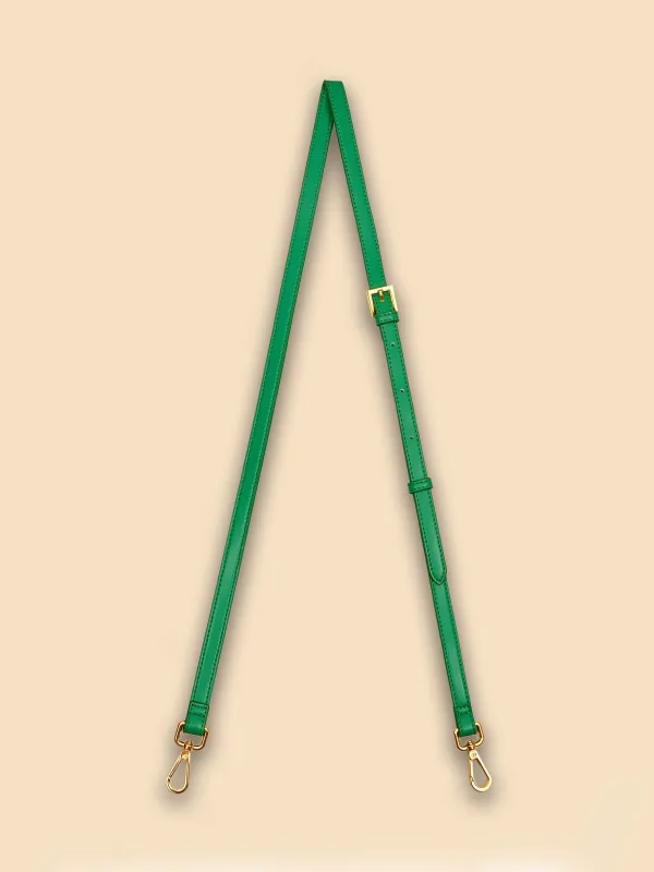 Long Shoulder Strap -  Grass Green made by Sinbono