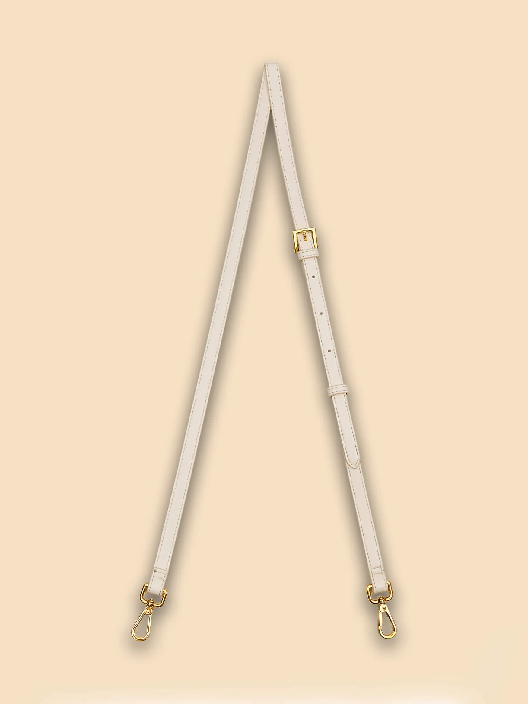 Long Shoulder Strap - Ivory sold by Sinbono
