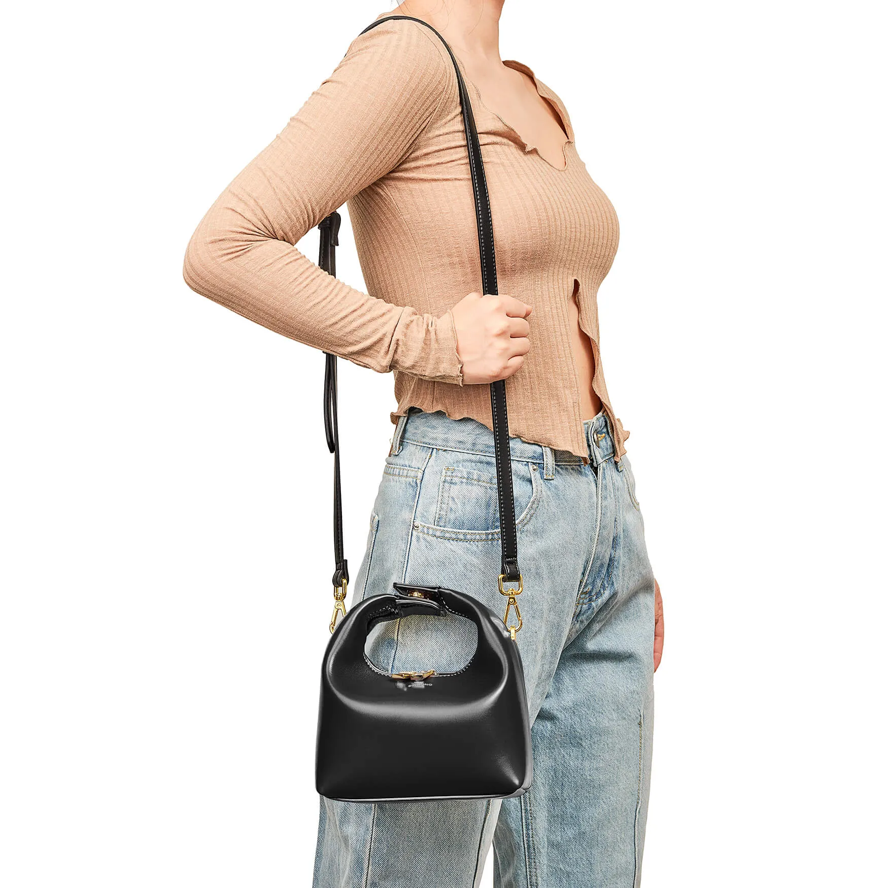 Long Shoulder Strap - Black sold by Sinbono product image thumbnail 3