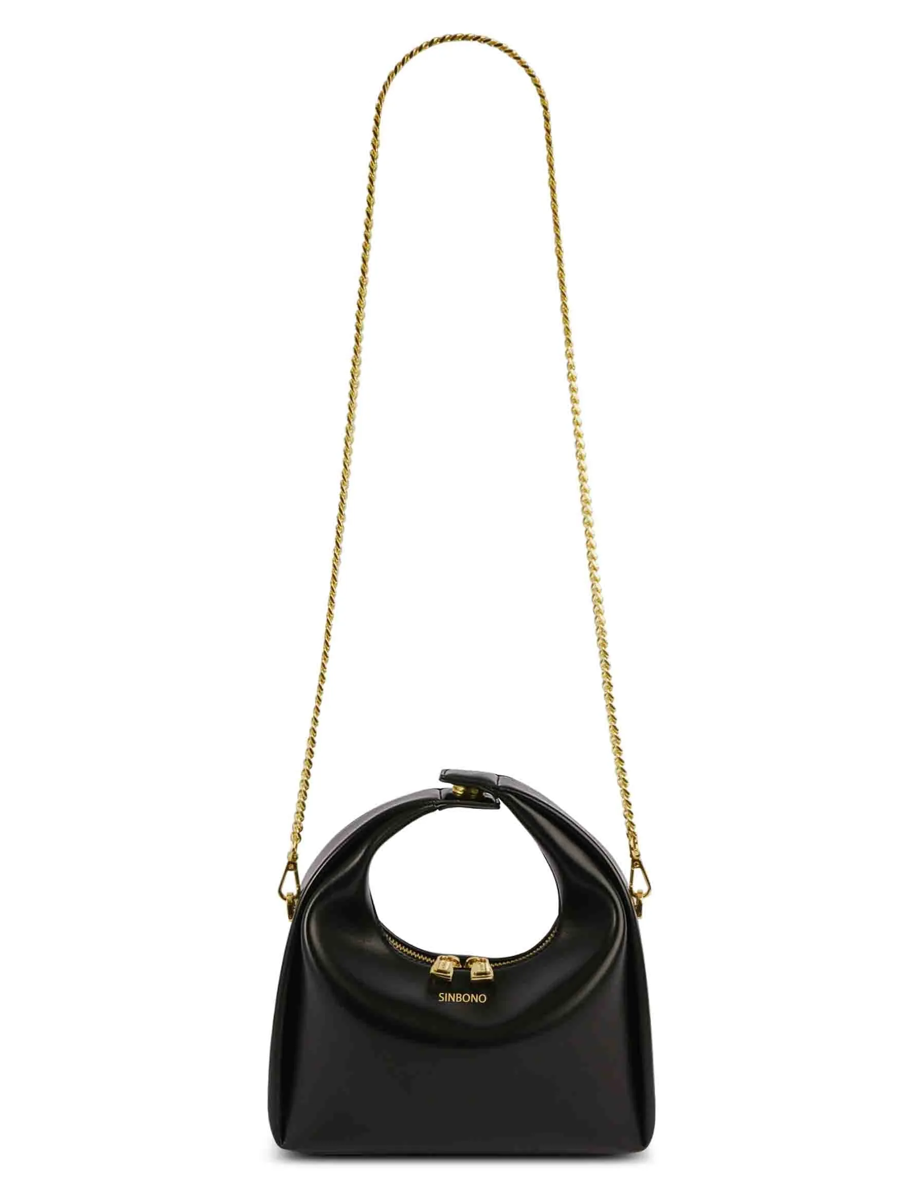 Medium Vienna Top Handle Crossbody Bag - Black sold by Sinbono product image thumbnail 3