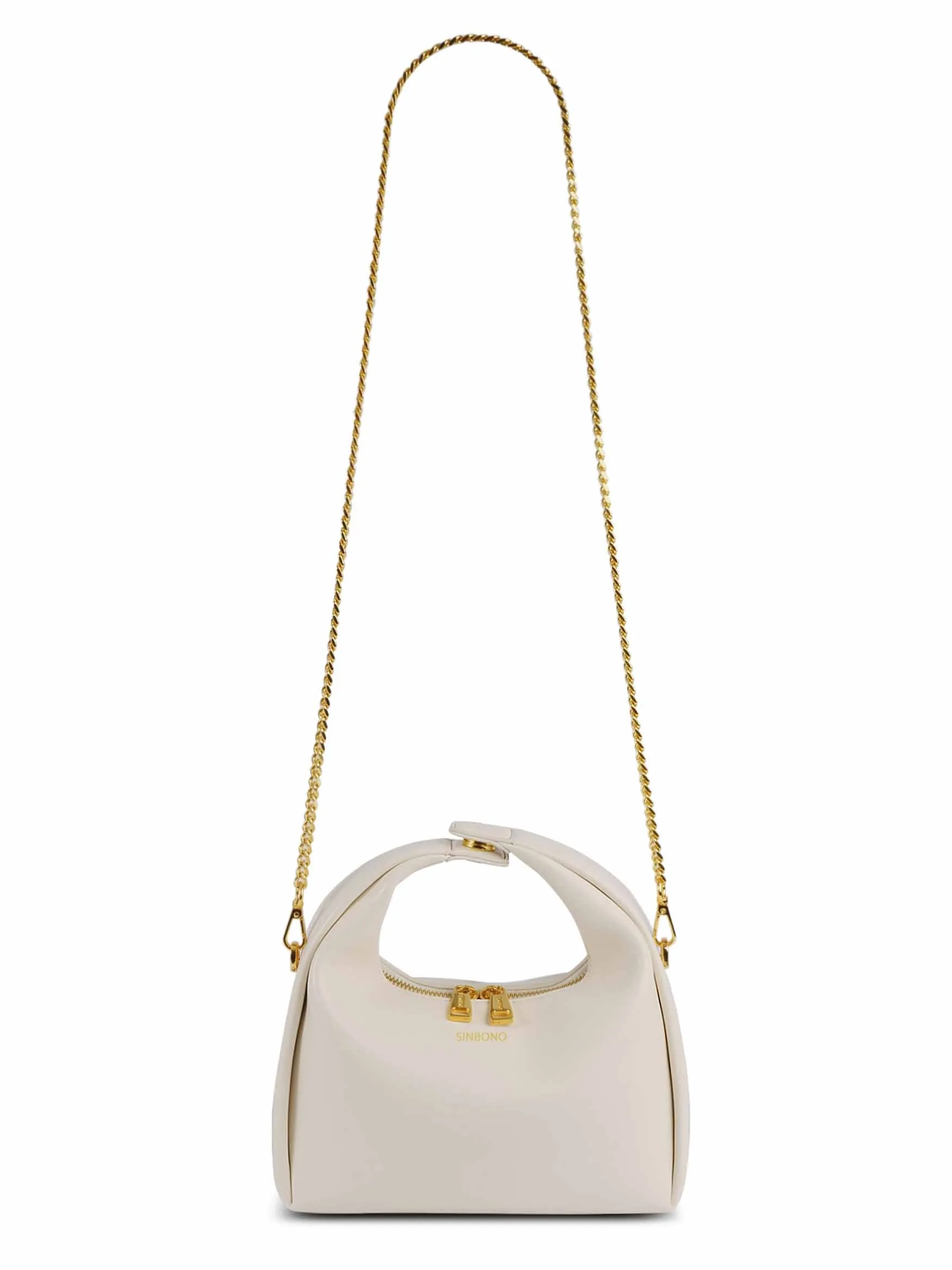 Medium Vienna Top Handle Crossbody Bag - Ivory sold by Sinbono product image thumbnail 3