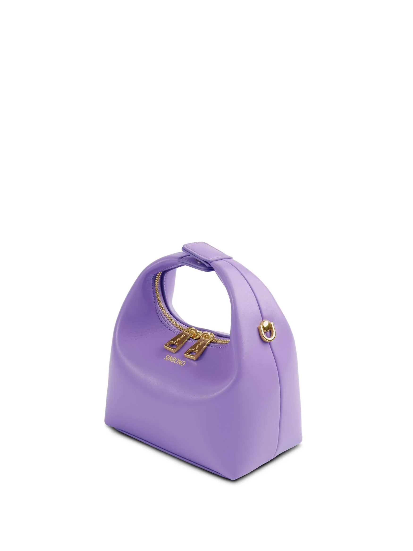 Vienna Top Handle Crossbody Bag - Purple sold by Sinbono product image thumbnail 4