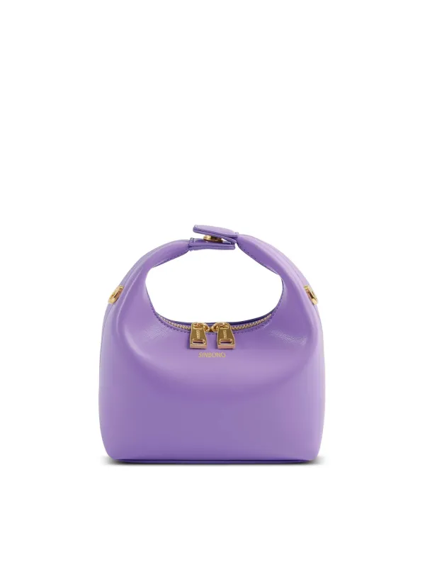 Vienna Top Handle Crossbody Bag - Purple made by Sinbono