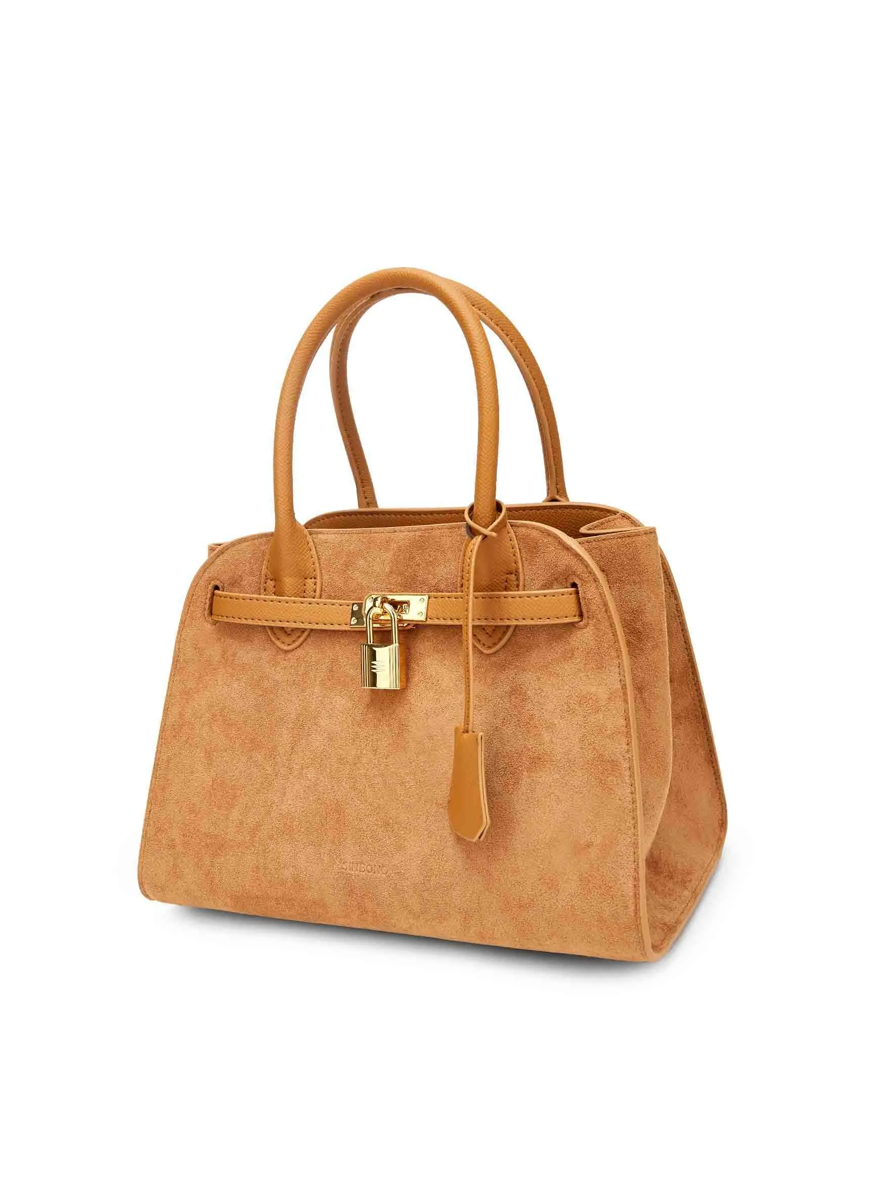 Ramona Top Handle Crossbody Bag - Light Brown sold by Sinbono product image thumbnail 2