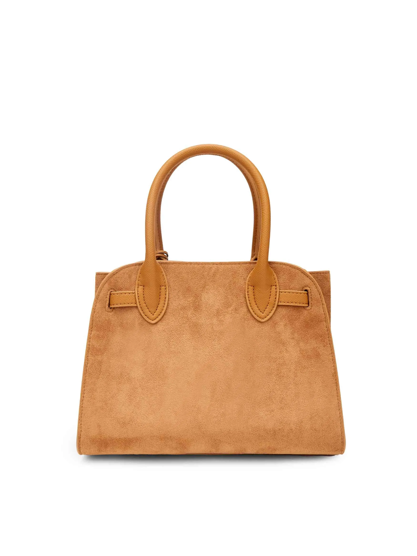 Ramona Top Handle Crossbody Bag - Light Brown sold by Sinbono product image thumbnail 5