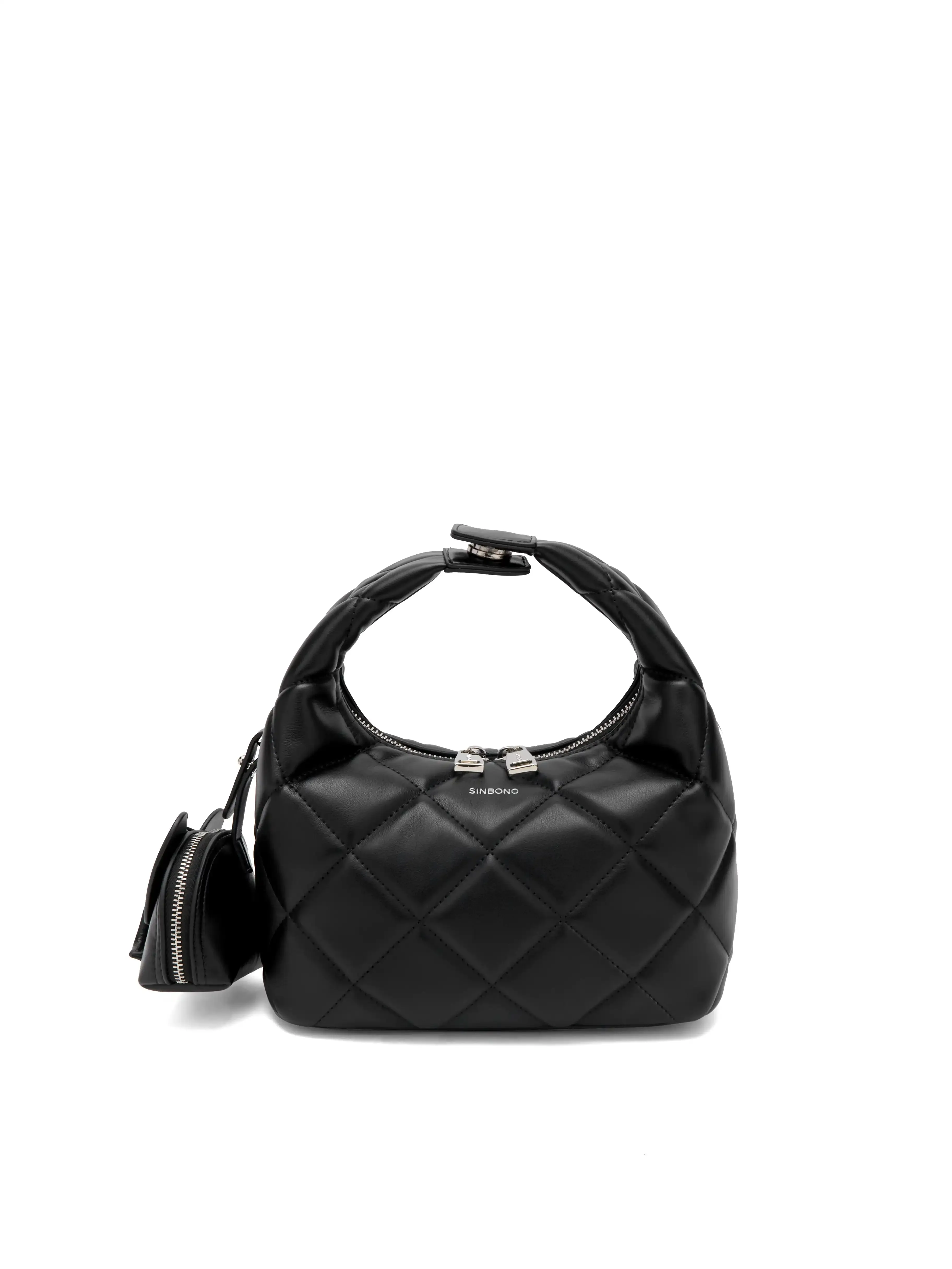 Vienna Top Handle Crossbody Bag(2.0)- Black sold by Sinbono