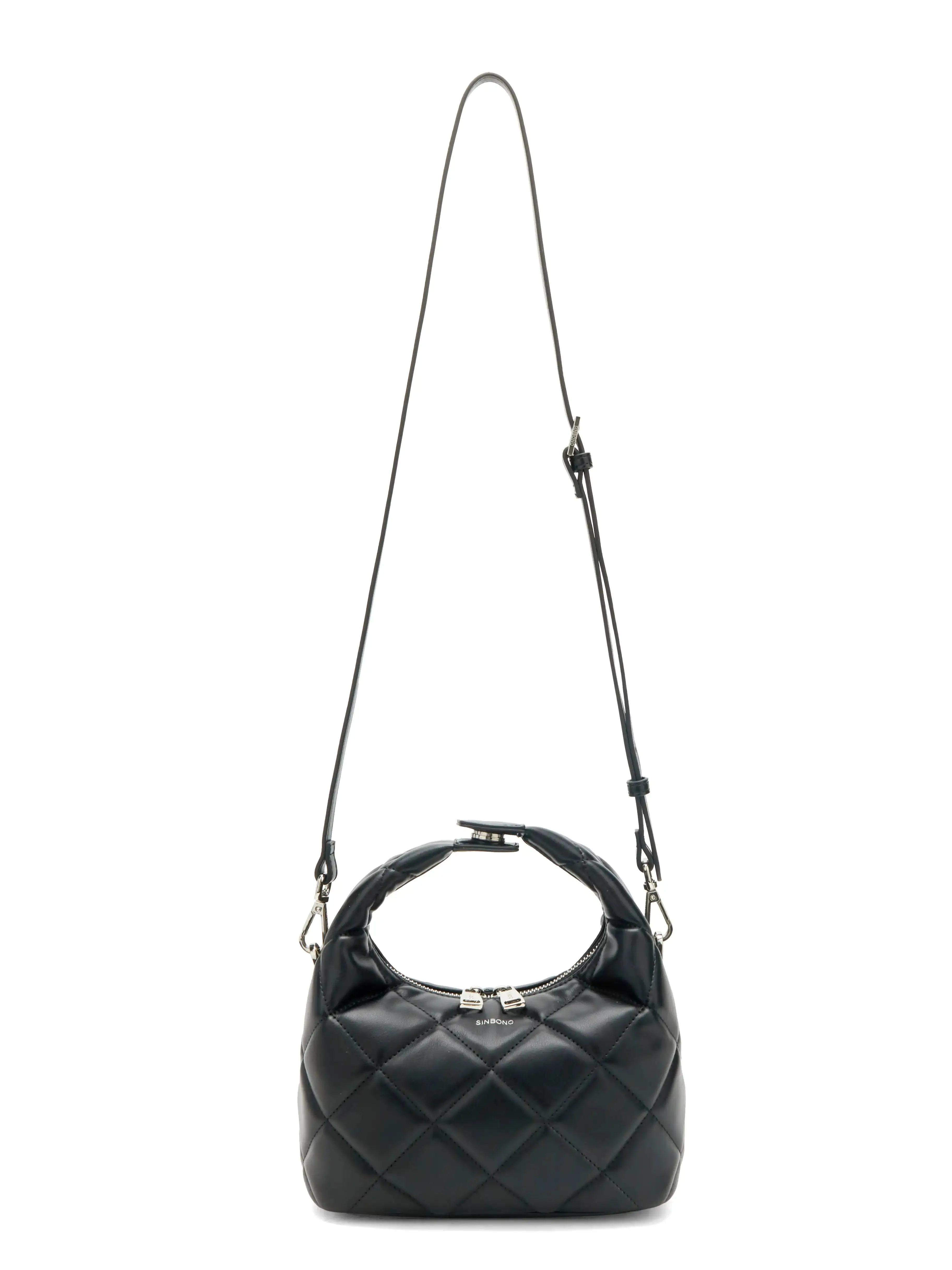 Vienna Top Handle Crossbody Bag(2.0)- Black sold by Sinbono product image thumbnail 3