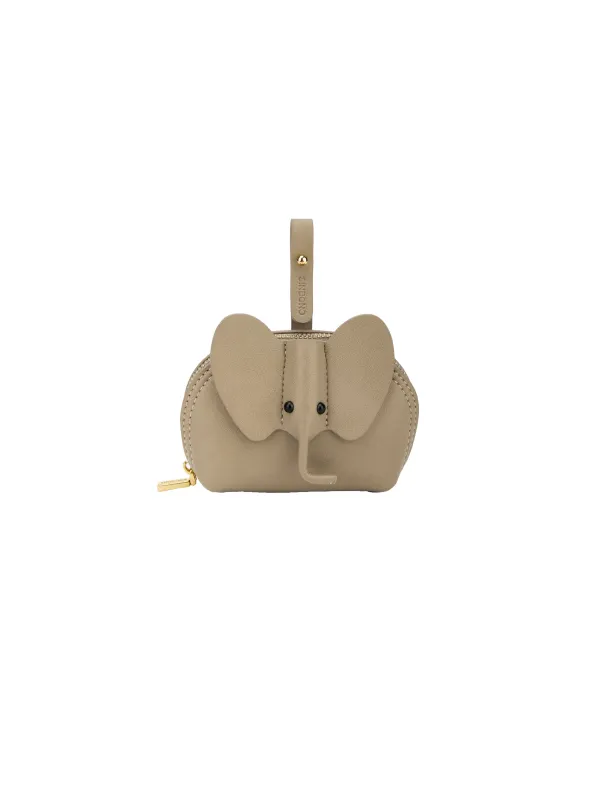 Elephant Sunglasses Pouch - Gray made by Sinbono
