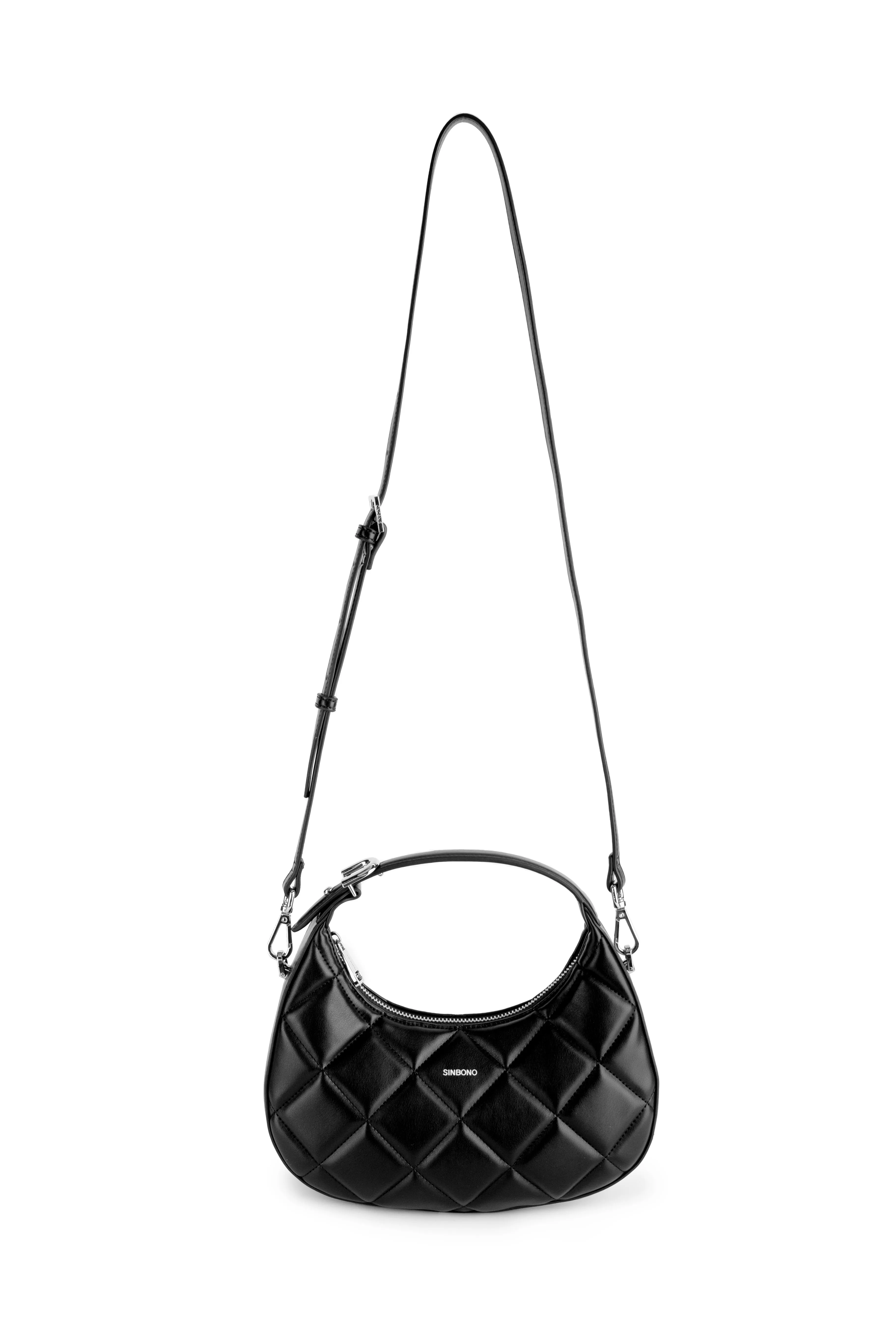 Soleil Top Handle Crossbody Bag(2.0) - Black sold by Sinbono product image thumbnail 2