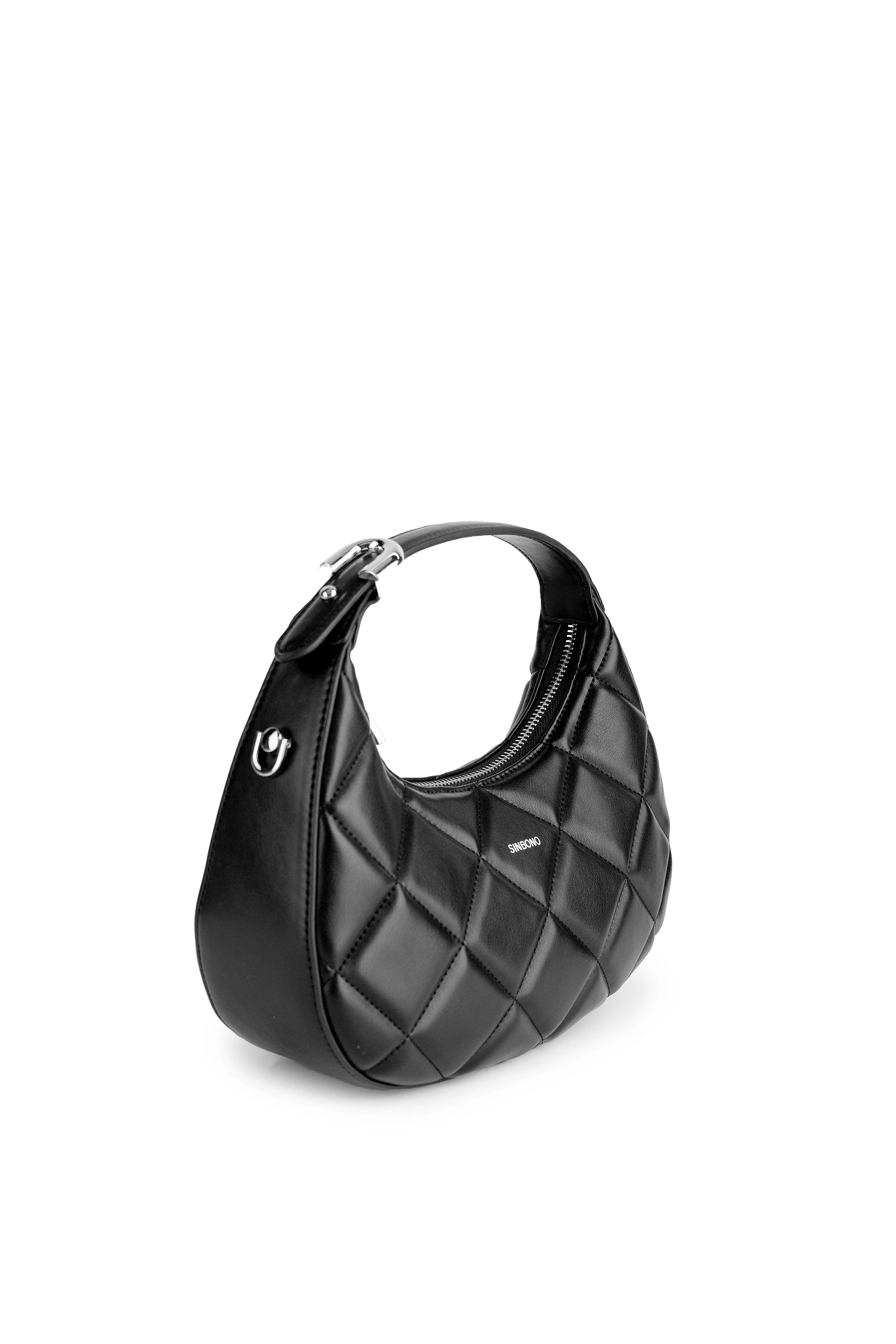 Soleil Top Handle Crossbody Bag(2.0) - Black sold by Sinbono product image thumbnail 3