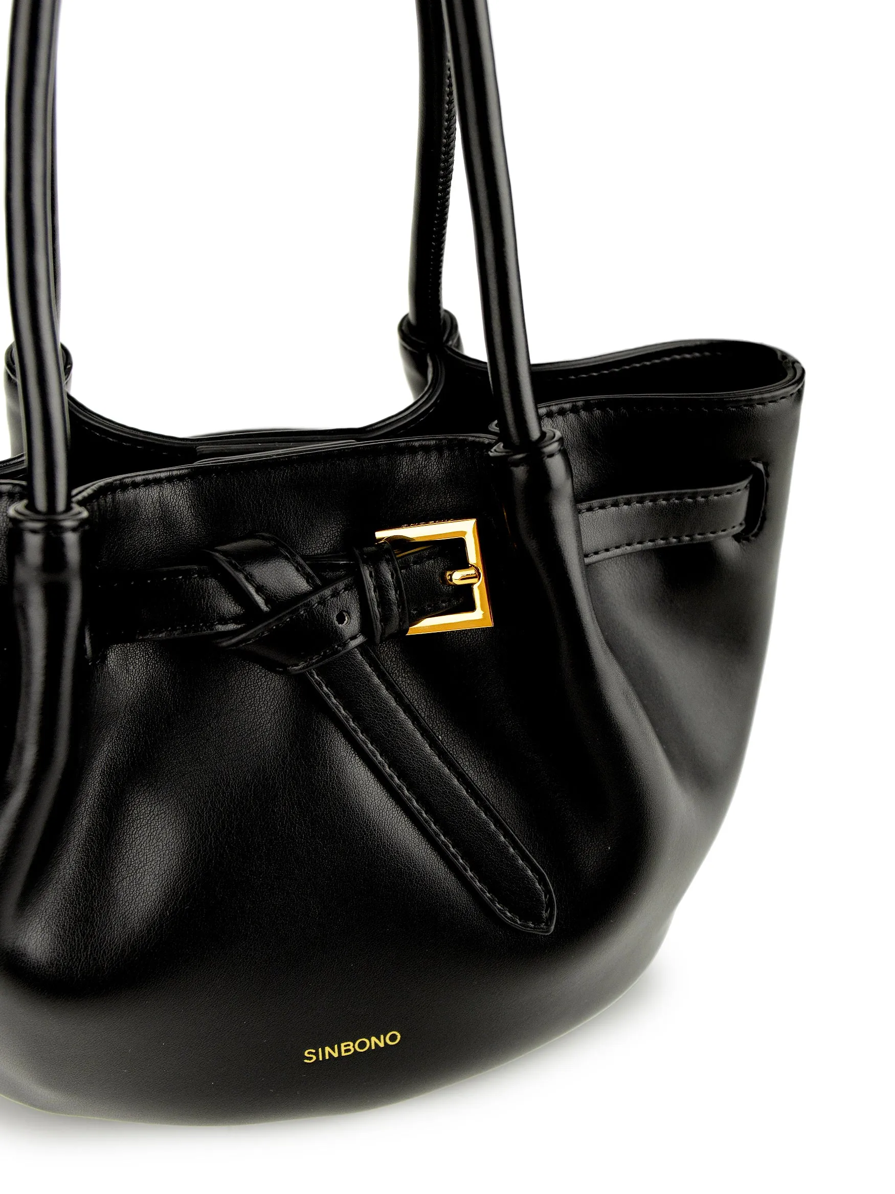 Elise Top Handle Crossbody Bag- Black sold by Sinbono product image thumbnail 3