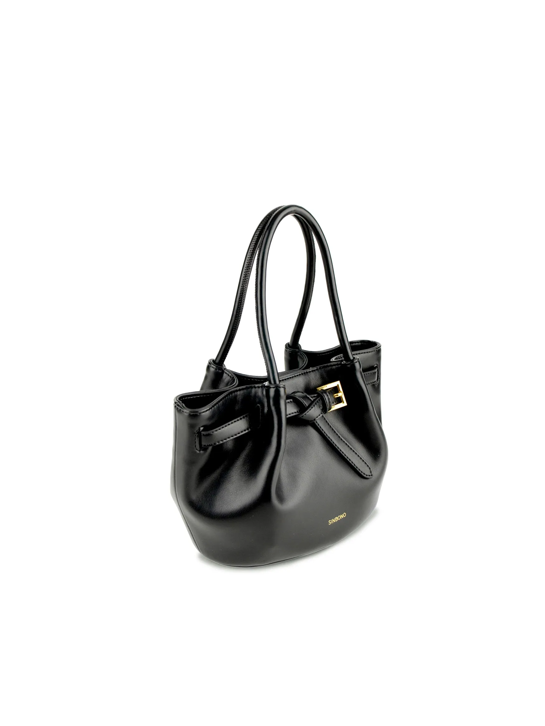 Elise Top Handle Crossbody Bag- Black sold by Sinbono product image thumbnail 4