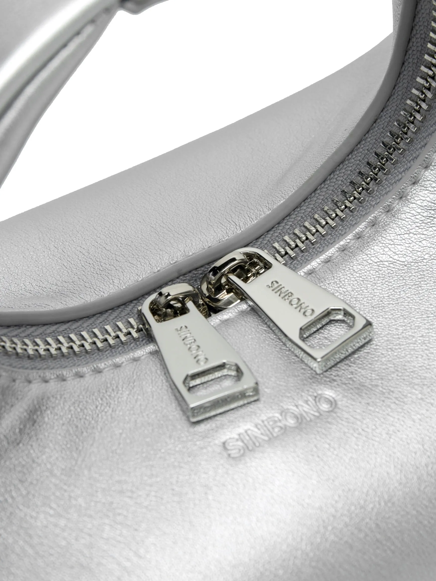 Vienna Top Handle Crossbody Bag(3.0)- Silver sold by Sinbono product image thumbnail 5