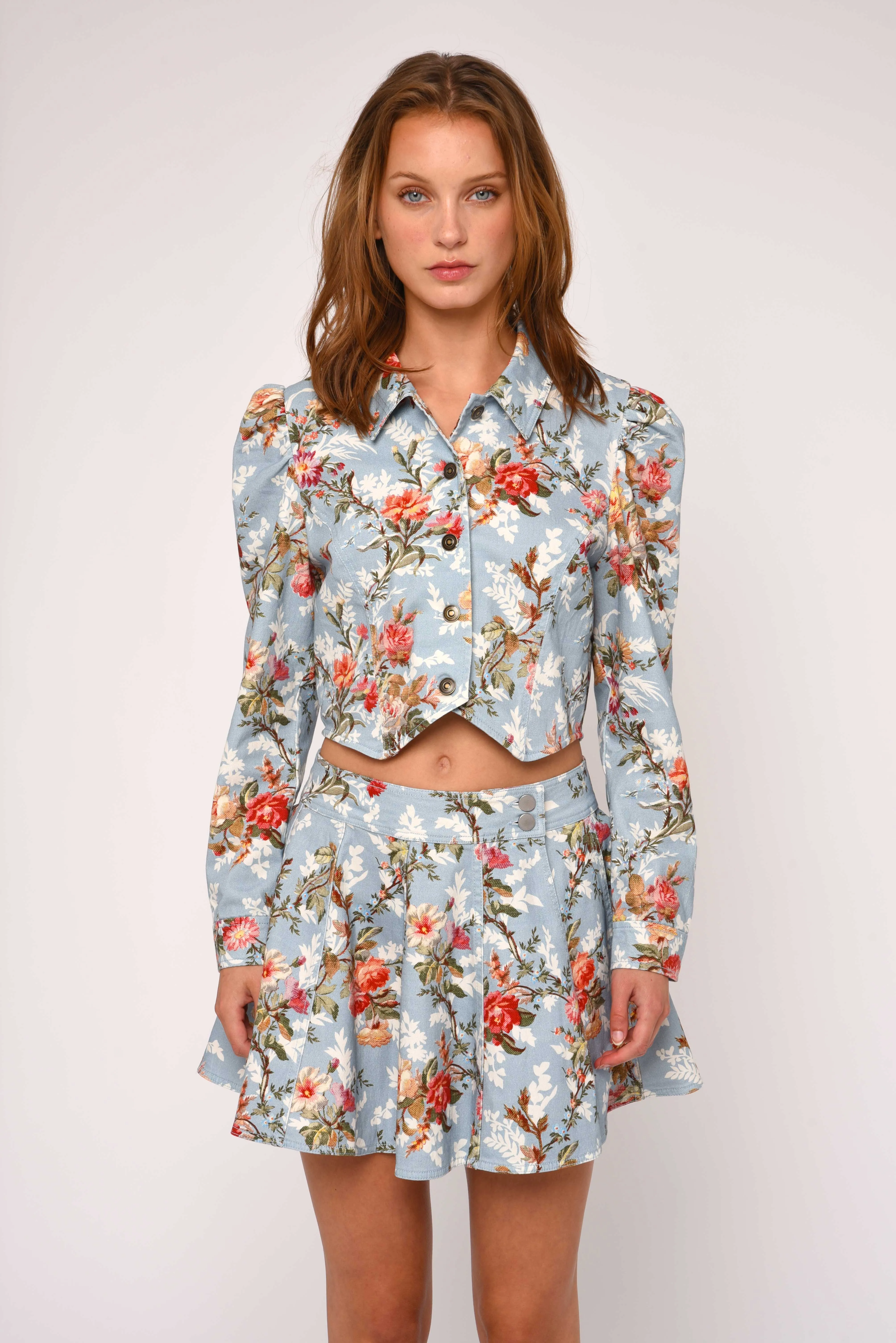 Lainy Denim Mini Skirt sold by Love The Label product image thumbnail 4