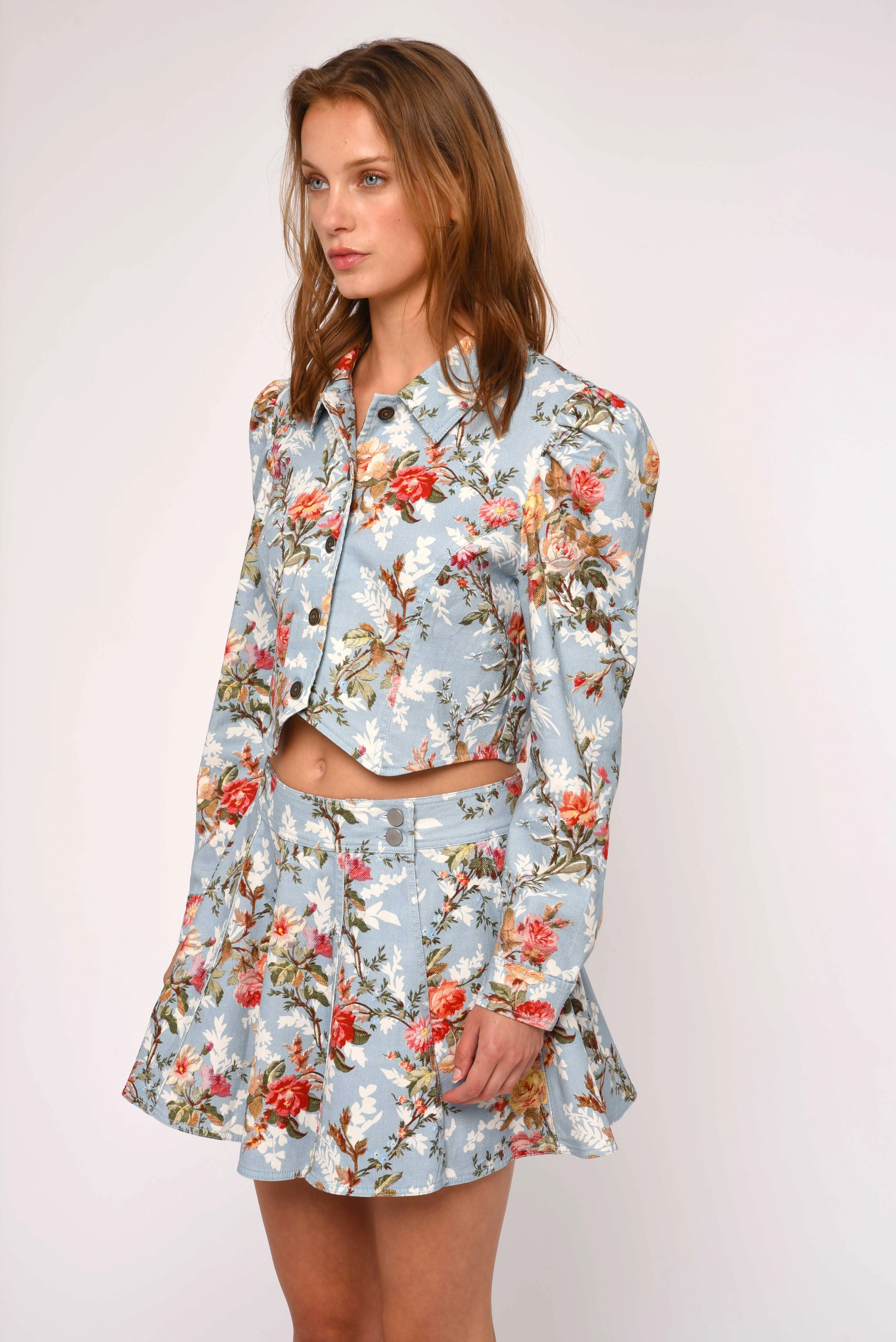 Lainy Denim Mini Skirt sold by Love The Label product image thumbnail 5