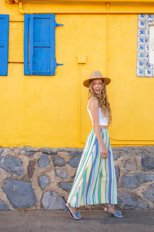 Porto Maxi Skirt made by Love The Label