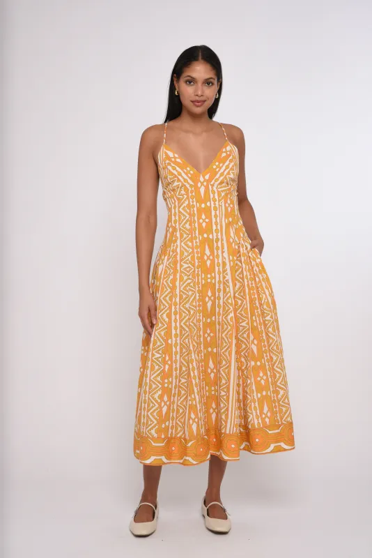 Fiorella Maxi Dress made by Love The Label
