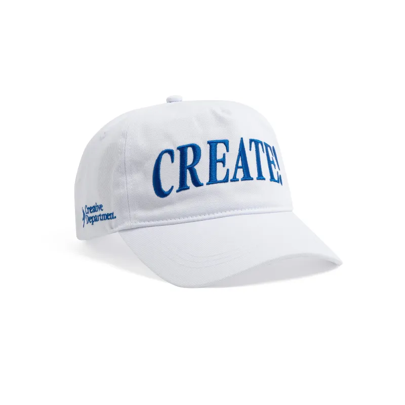 CREATE! White Hat made by Creative department