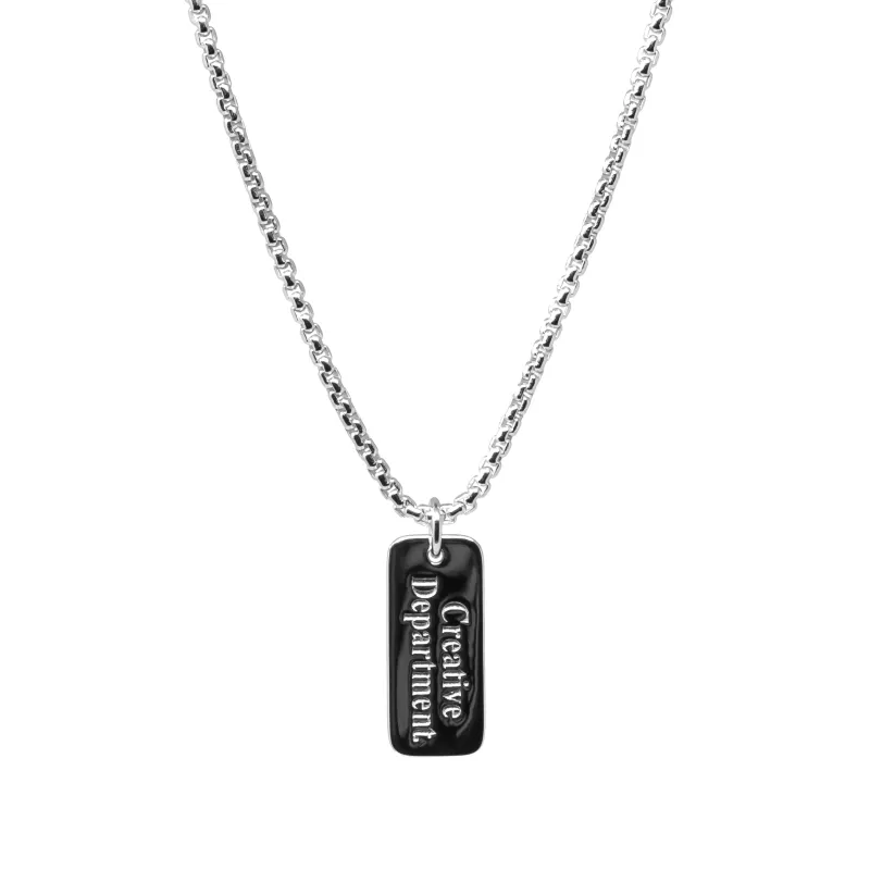 Creative Department Pendant & Chain made by Creative department