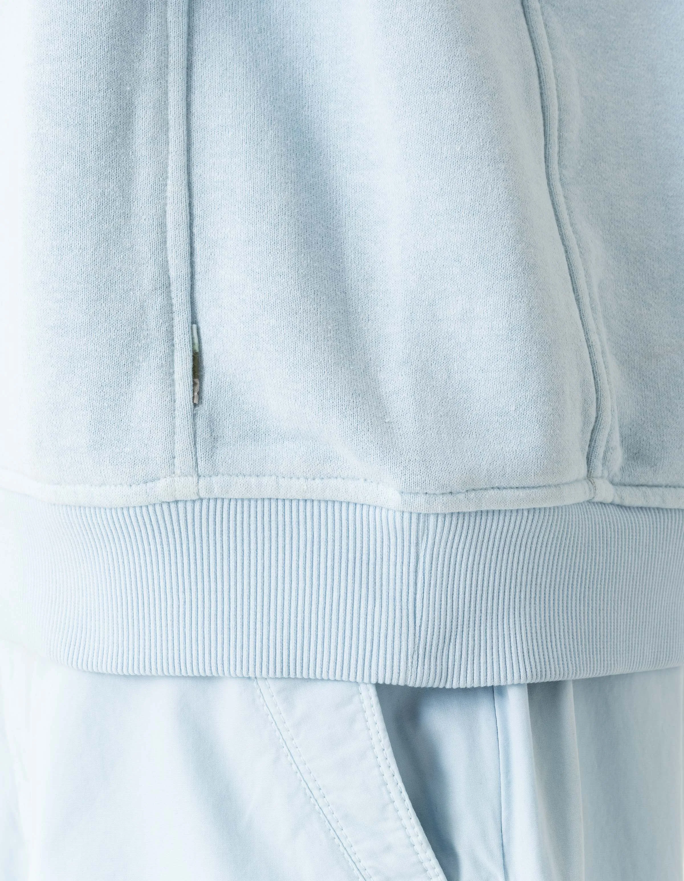 7207 Fabric Mix Cotton Crew Sweat Light Blue sold by Maharishi product image thumbnail 4