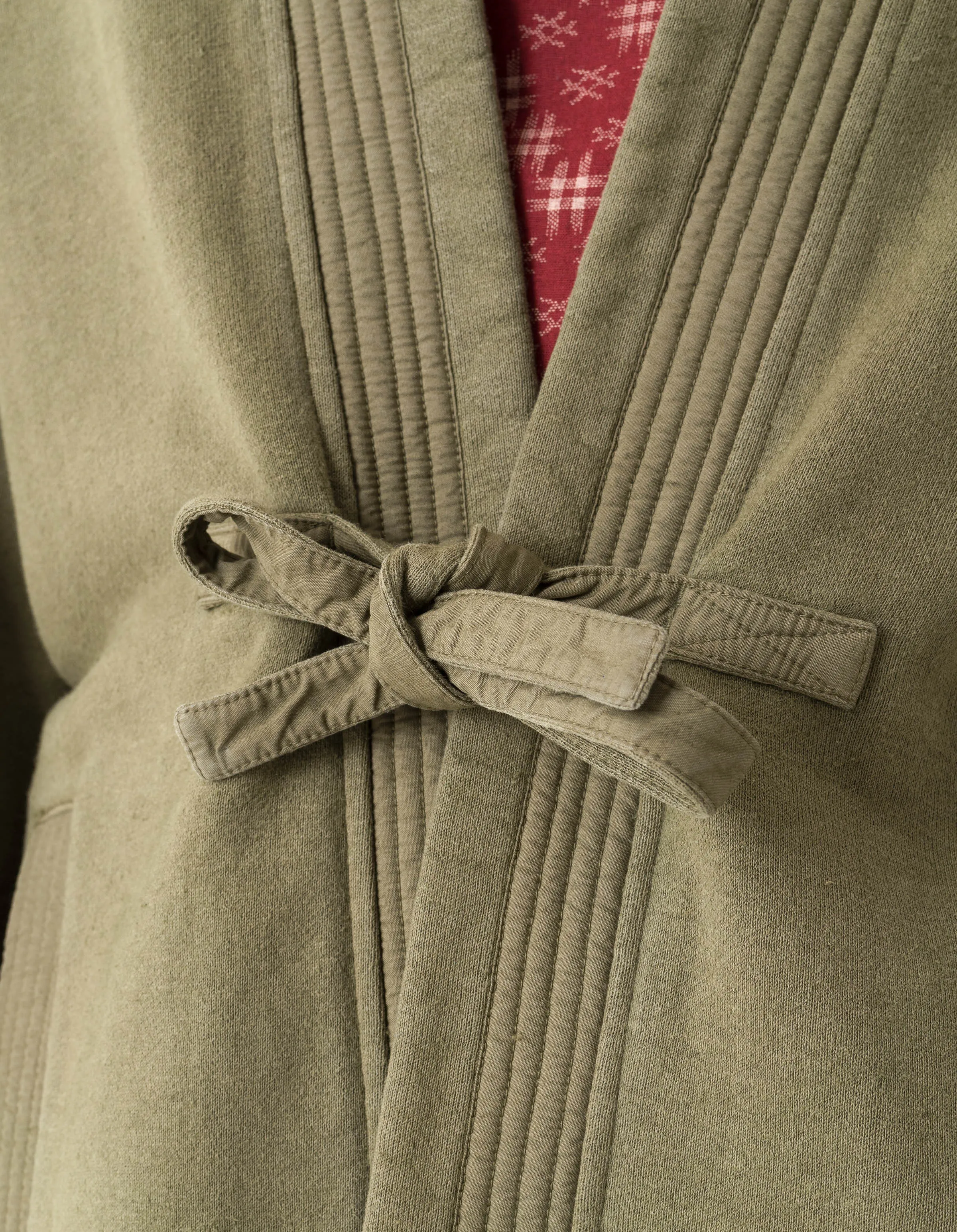 7206 Hemp Kimono Sweat Olive OG-107F sold by Maharishi product image thumbnail 5