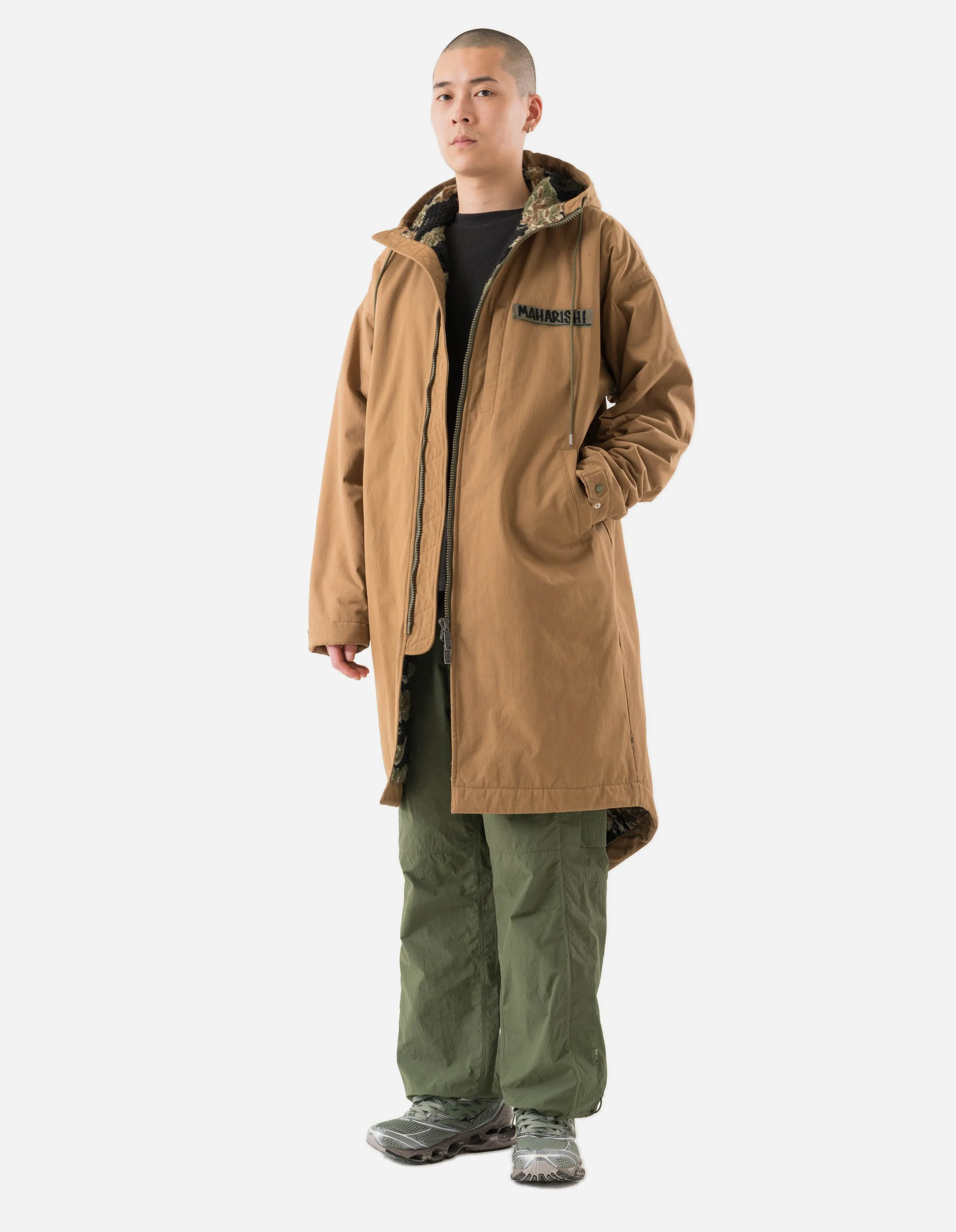 7214 Beach Fishtail Parka Coyote sold by Maharishi product image thumbnail 2