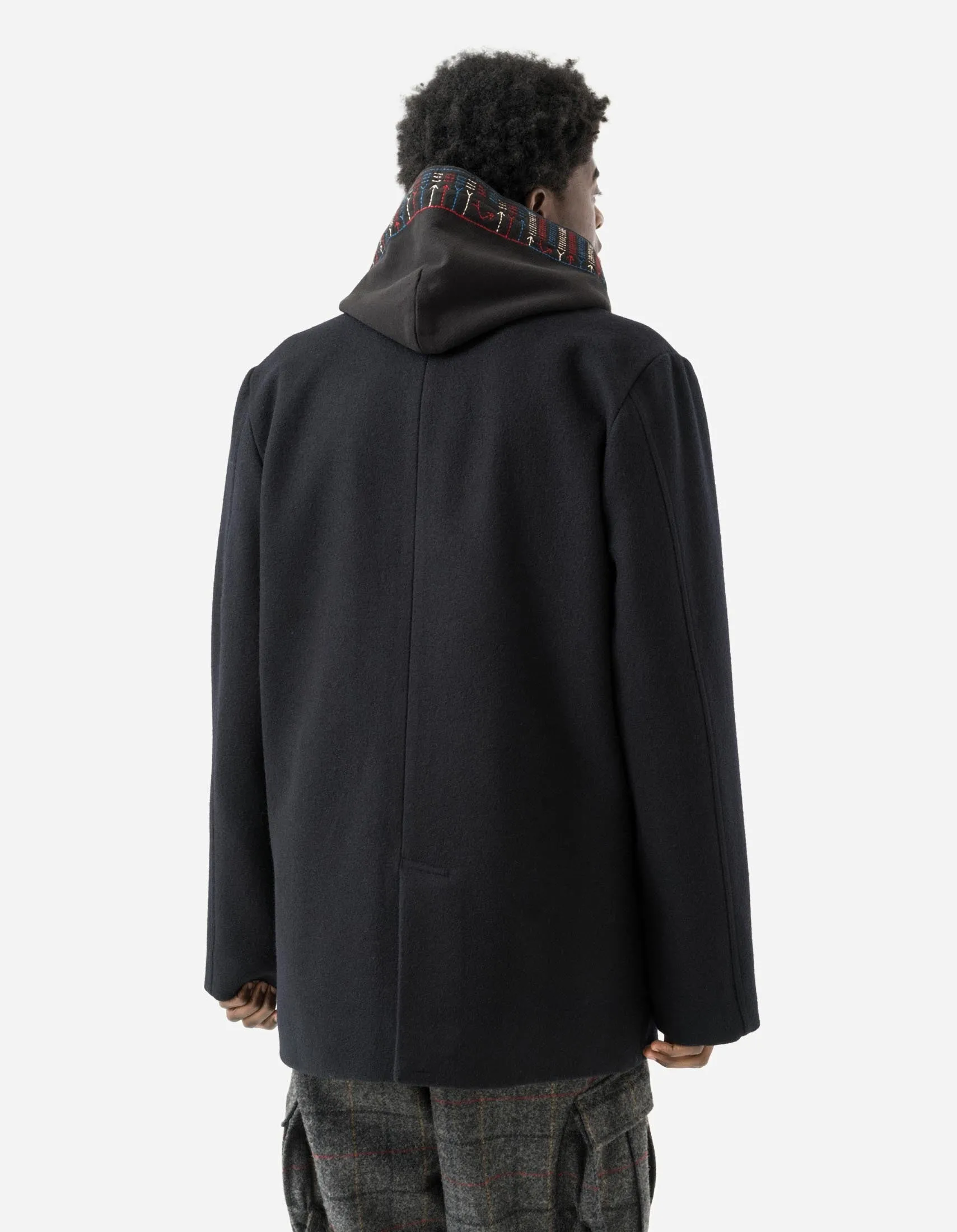 7109 Hanbok Pea Coat Navy sold by Maharishi product image thumbnail 3