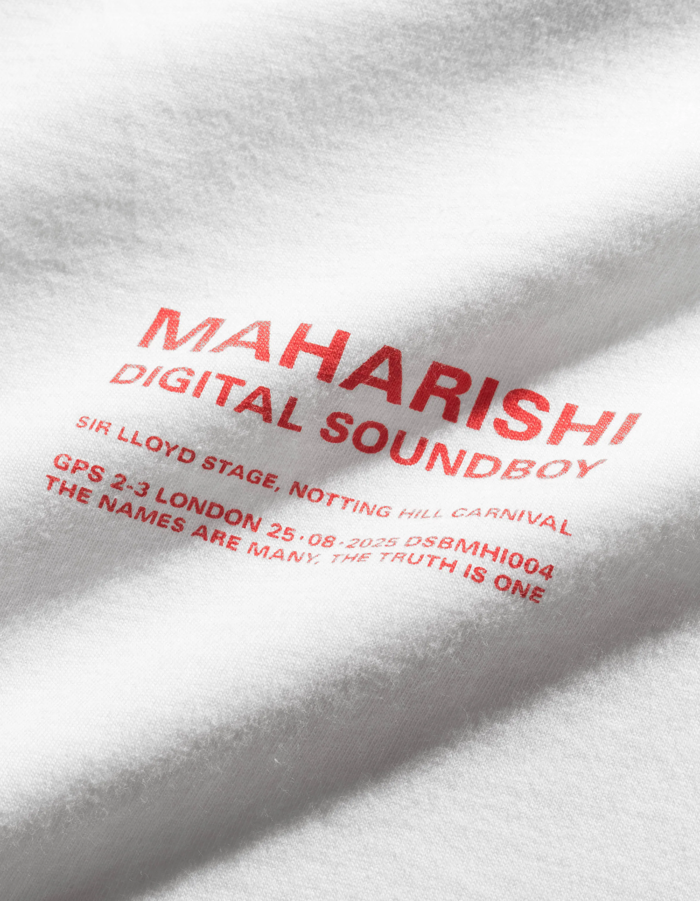 7413 Maharishi DSB004 L/S T-shirt White sold by Maharishi product image thumbnail 3