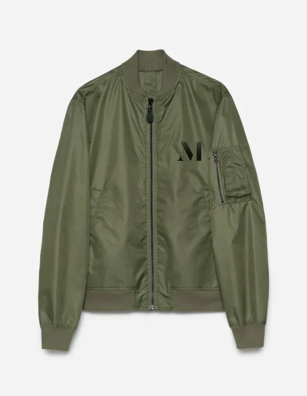 6112 Maharishi Flight Jacket Olive made by Maharishi
