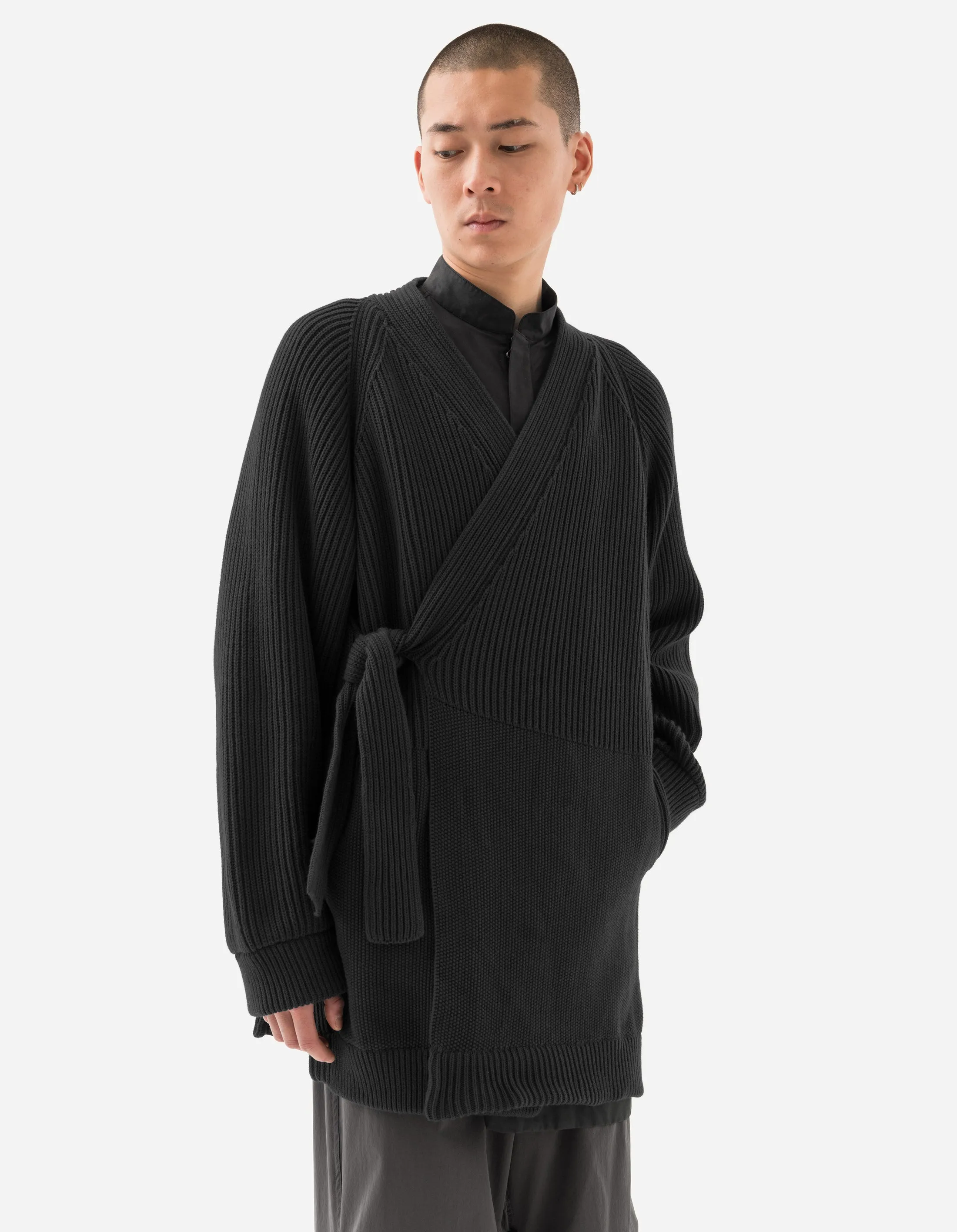 1461 Maharishi Knitted Kimono Black sold by Maharishi product image thumbnail 3