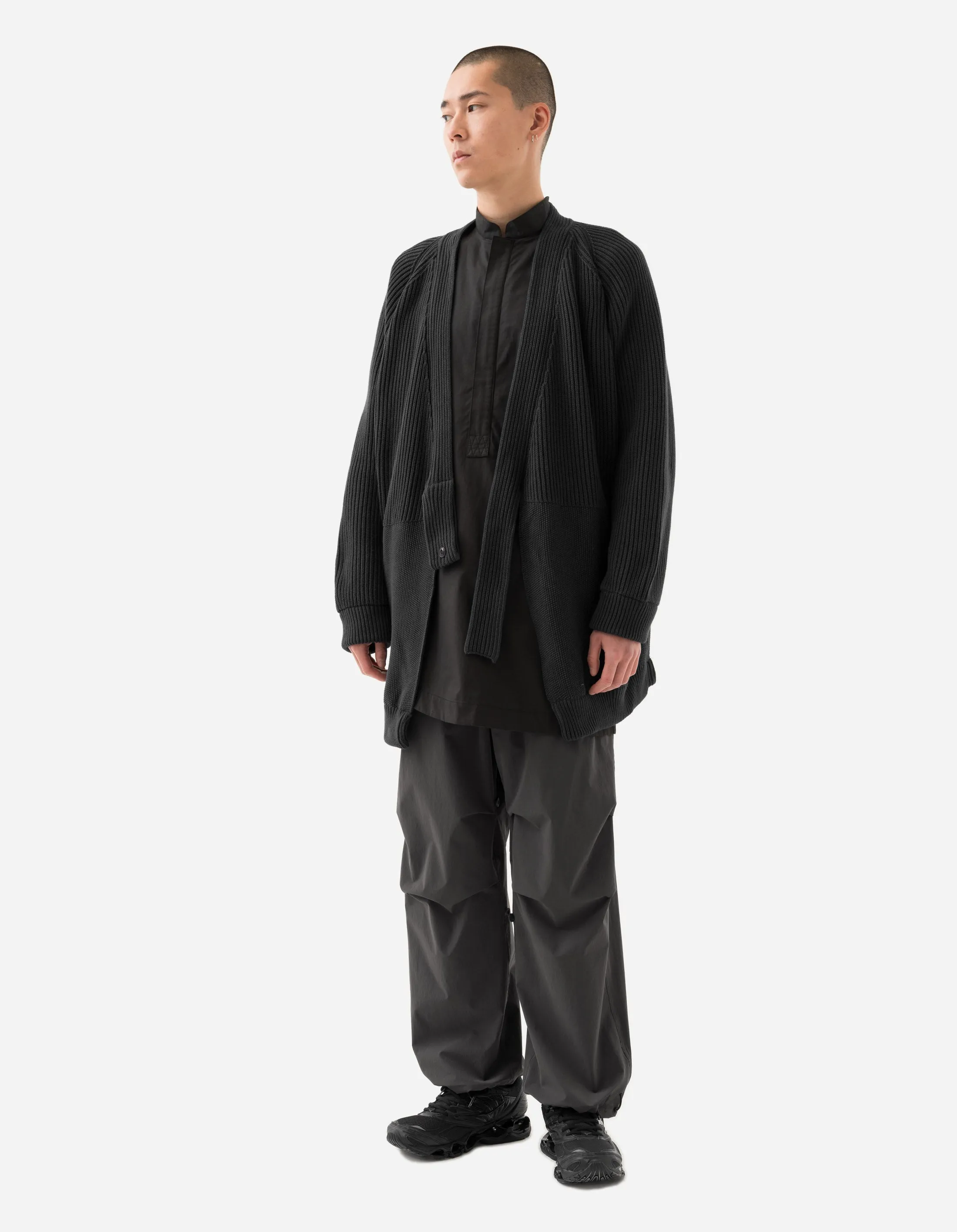 1461 Maharishi Knitted Kimono Black sold by Maharishi product image thumbnail 2