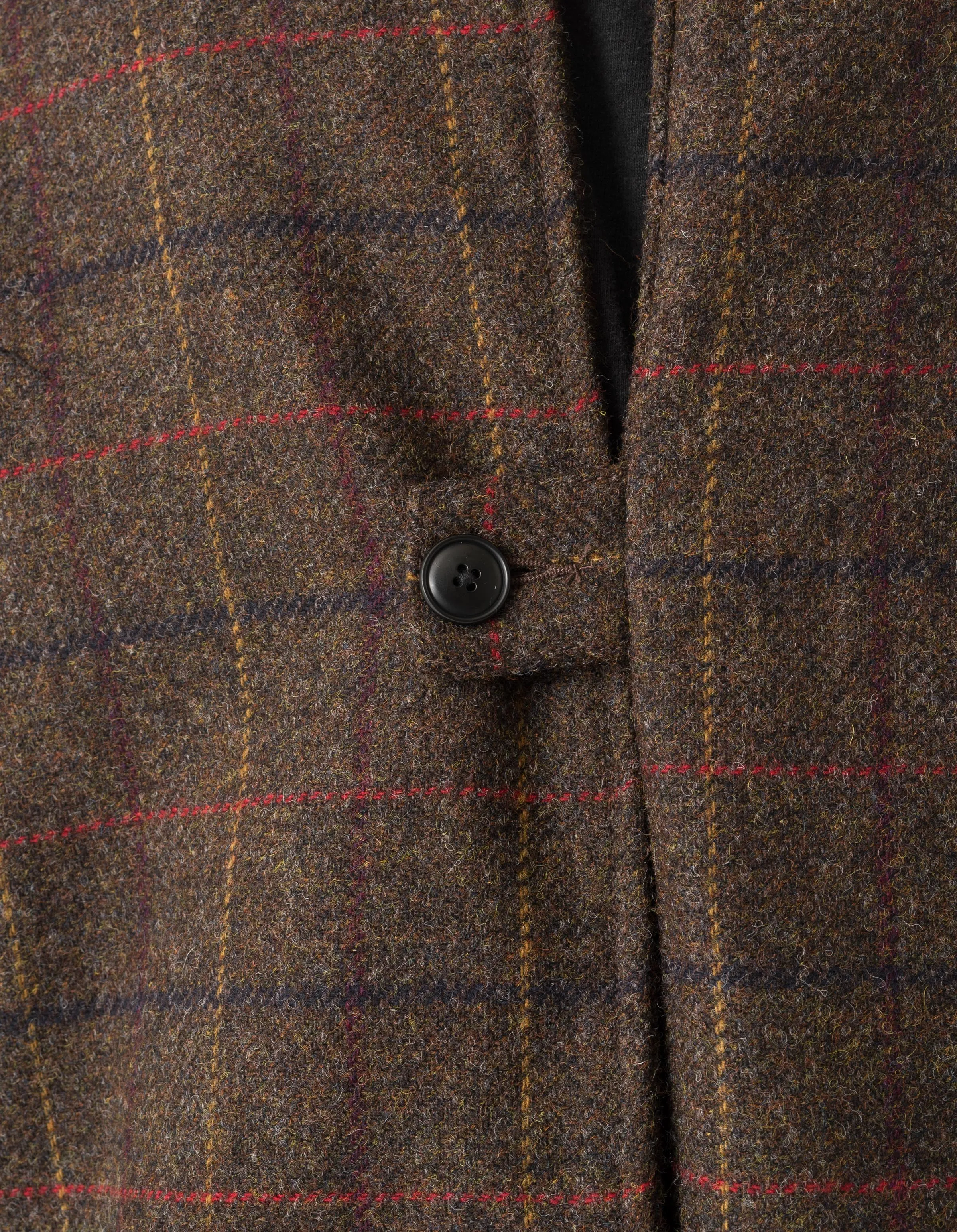 7114 Wool Asym Monk L/S Shirt Brown sold by Maharishi product image thumbnail 5