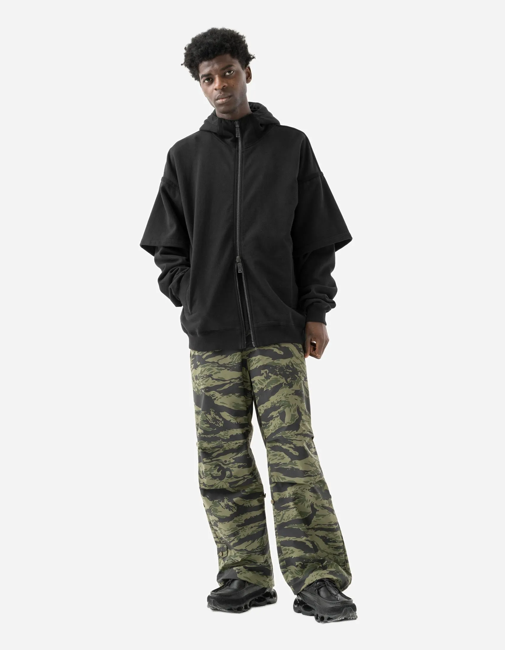 7131 Kimono Hooded Sweat Black sold by Maharishi product image thumbnail 4