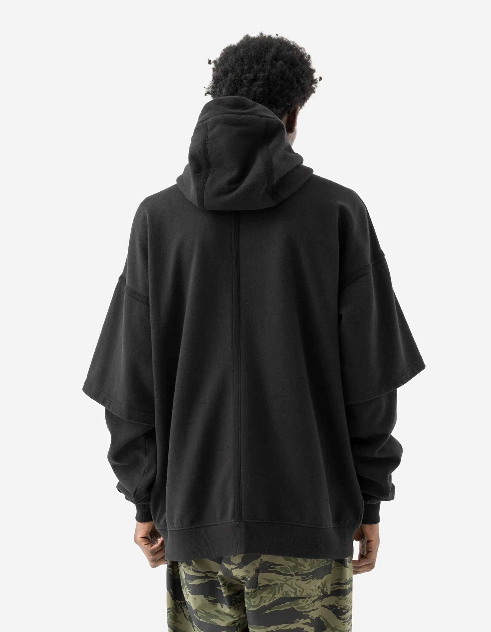 7131 Kimono Hooded Sweat Black sold by Maharishi product image thumbnail 3